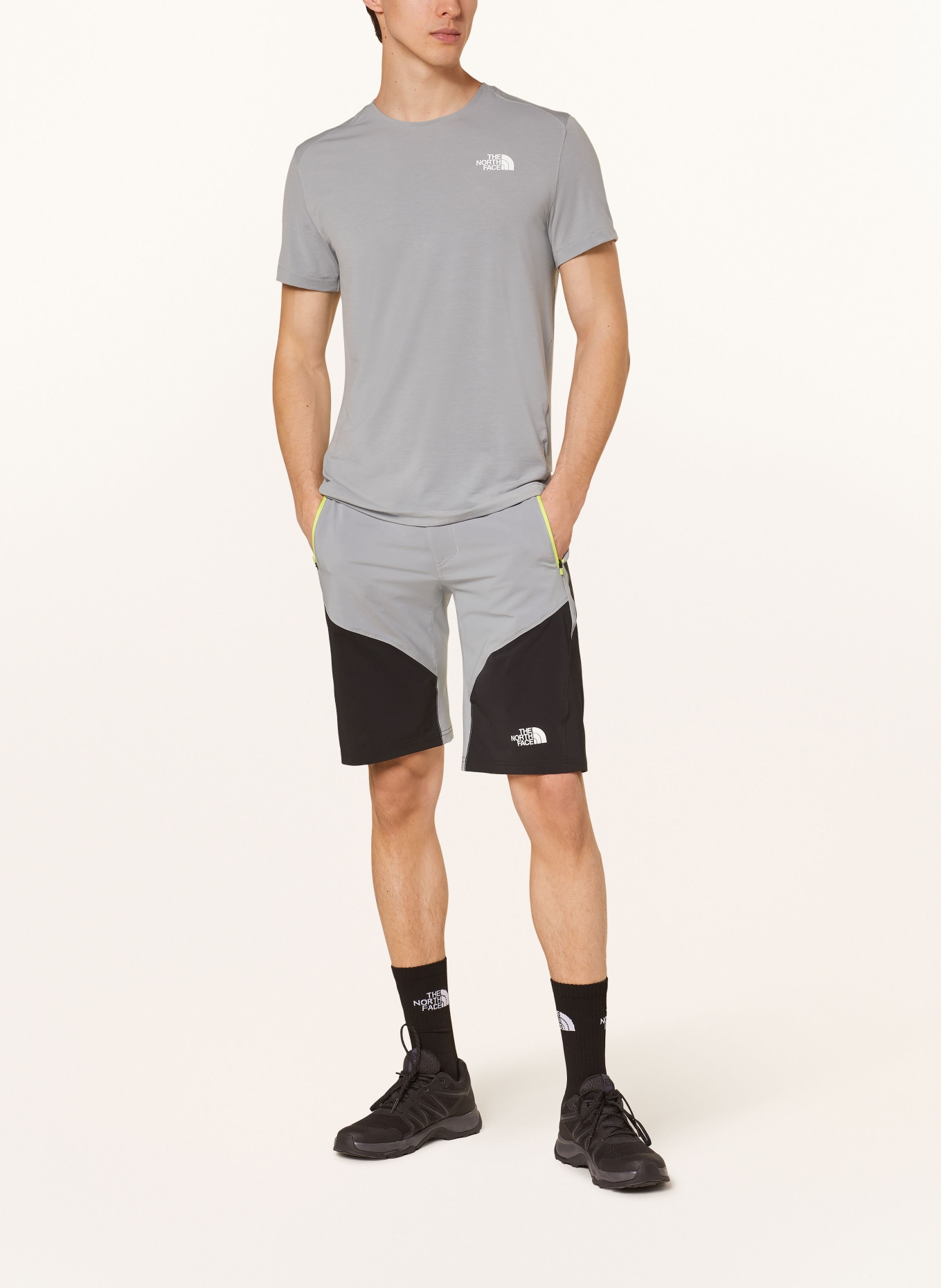 THE NORTH FACE T-shirt LIGHTNING ALPINE, Color: GRAY (Image 2)