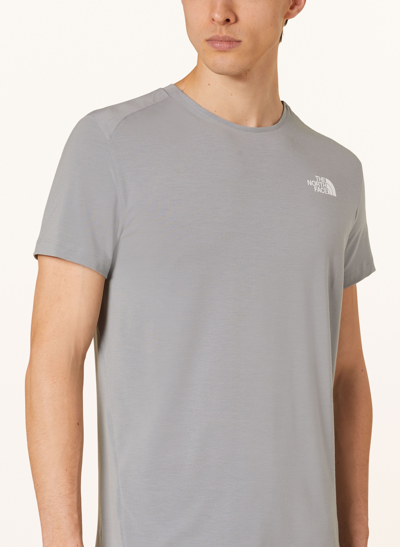 THE NORTH FACE T-shirt LIGHTNING ALPINE, Color: GRAY (Image 4)