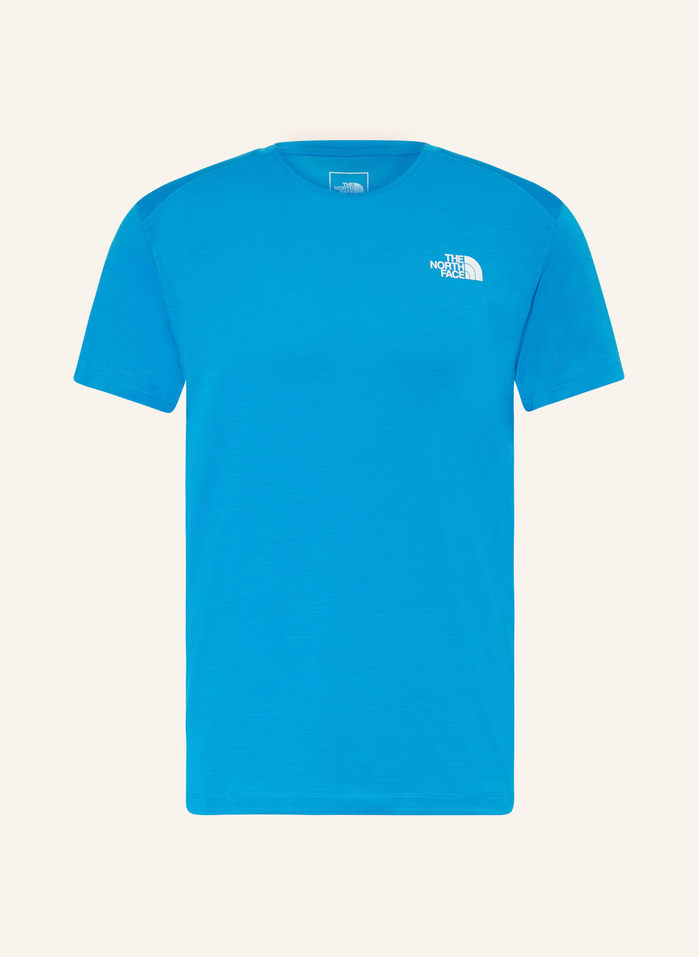 The north face blue t shirt on sale