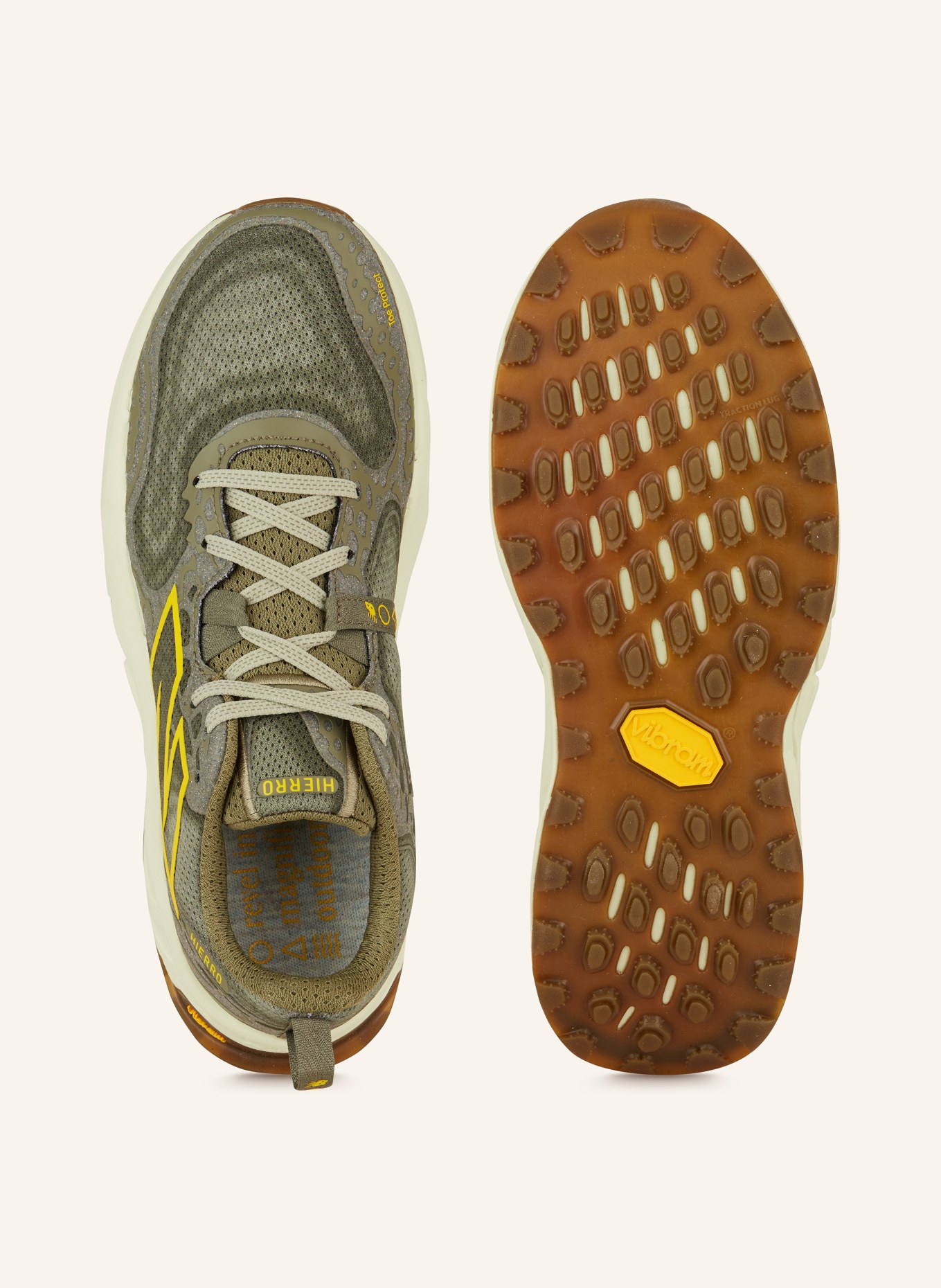 new balance Trailrunning-Schuhe FRESH FOAM X HIERRO V8, Farbe: OLIV (Bild 5)
