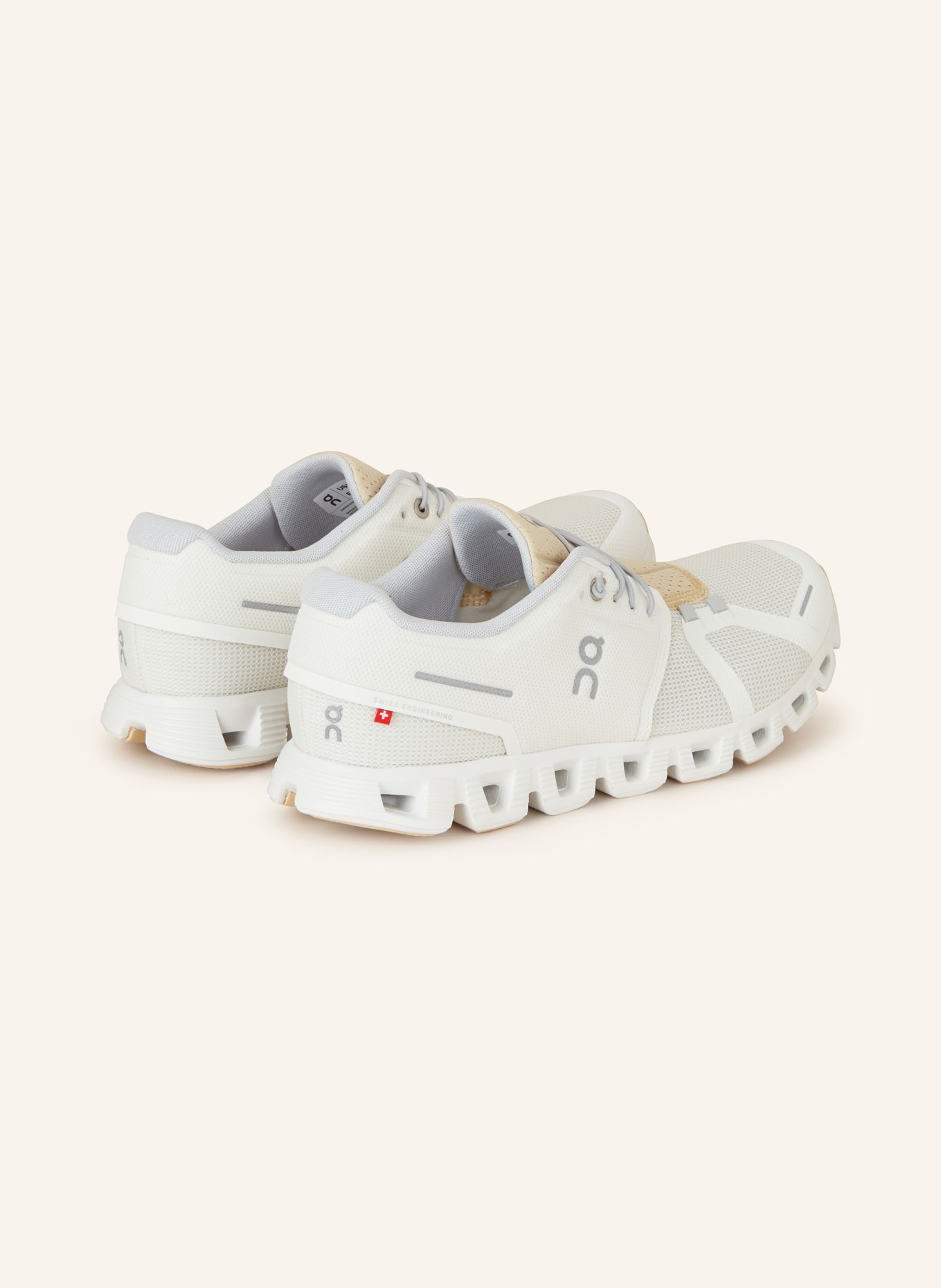 On Sneakers CLOUD 5 PUSH, Color: WHITE (Image 2)