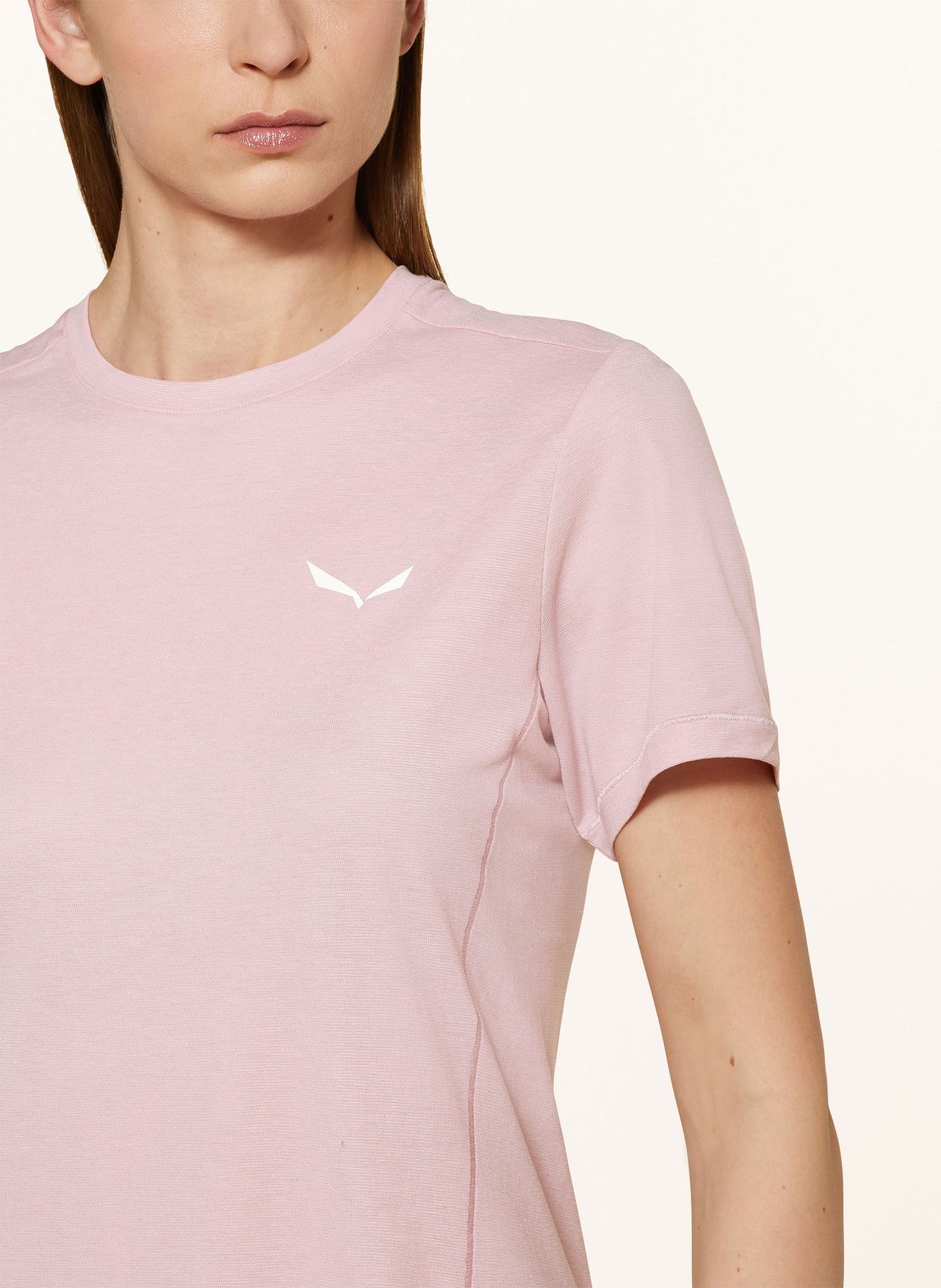 SALEWA T-Shirt PUEZ DRY'TON, Farbe: ROSÉ (Bild 4)