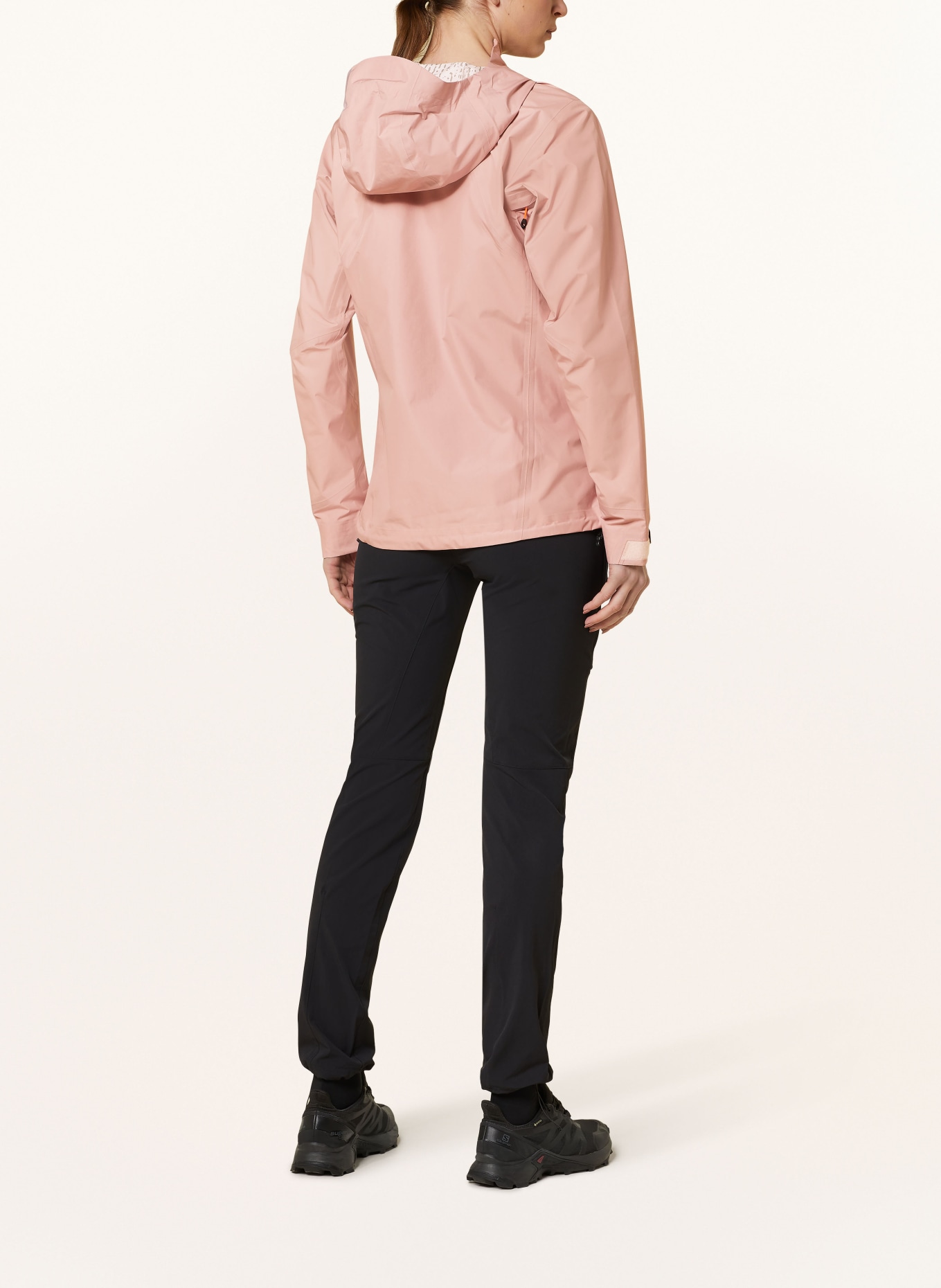 SALEWA Hardshell jacket PUEZ POWERTEX, Color: ROSE (Image 3)