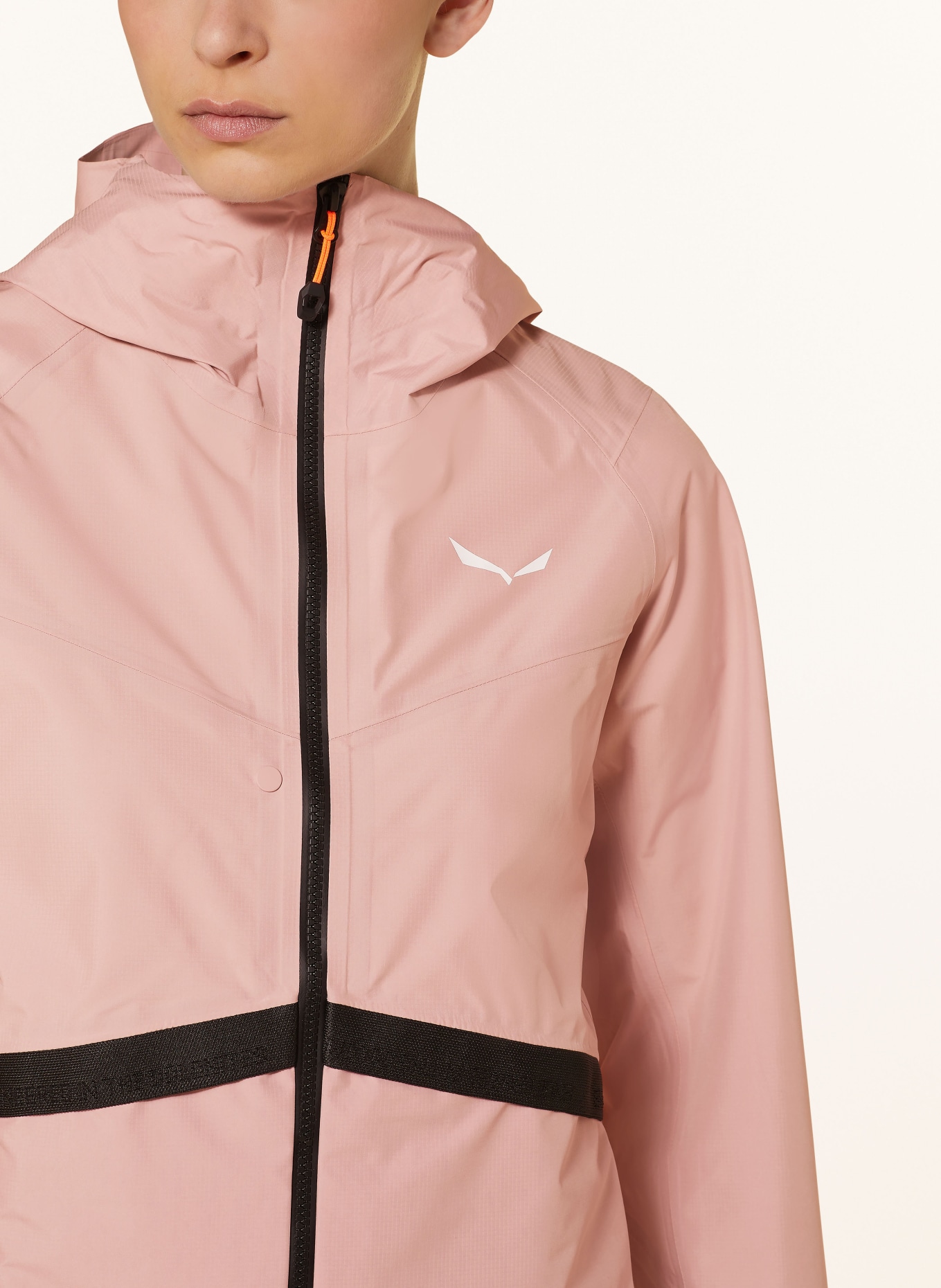 SALEWA Hardshell jacket PUEZ POWERTEX, Color: ROSE (Image 5)