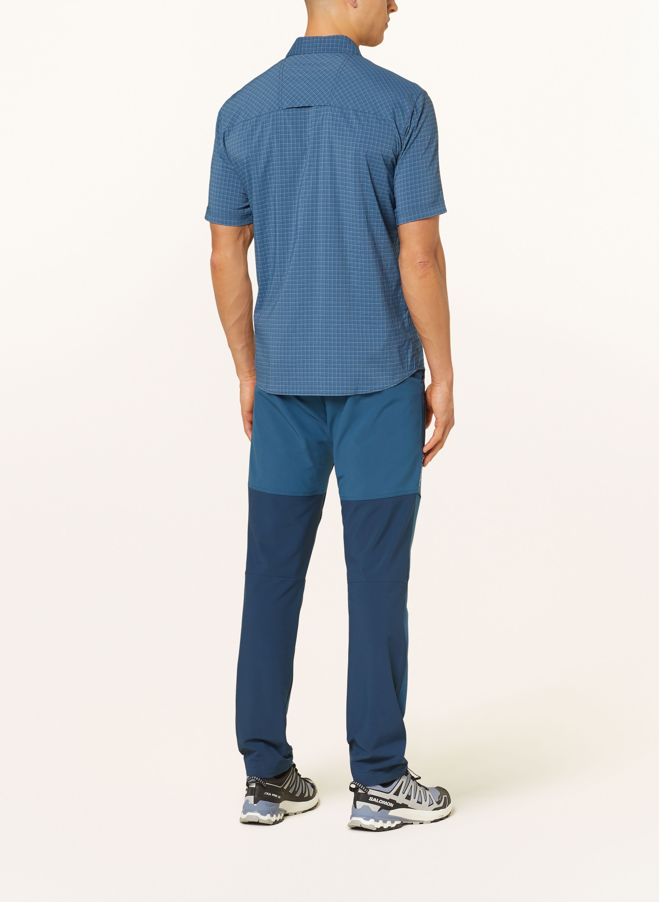 VAUDE Outdoor shirt SEILAND IV, Color: DARK BLUE/ DARK GRAY/ LIGHT GRAY (Image 3)