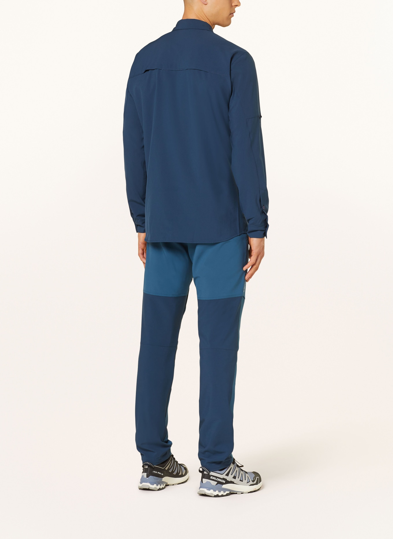 VAUDE Outdoor-Hemd ROSEMOOR II: DUNKELBLAU