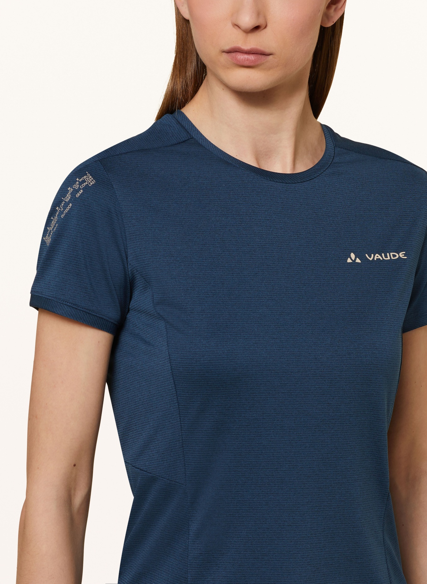 VAUDE T-shirt ELOPE, Color: DARK BLUE (Image 4)