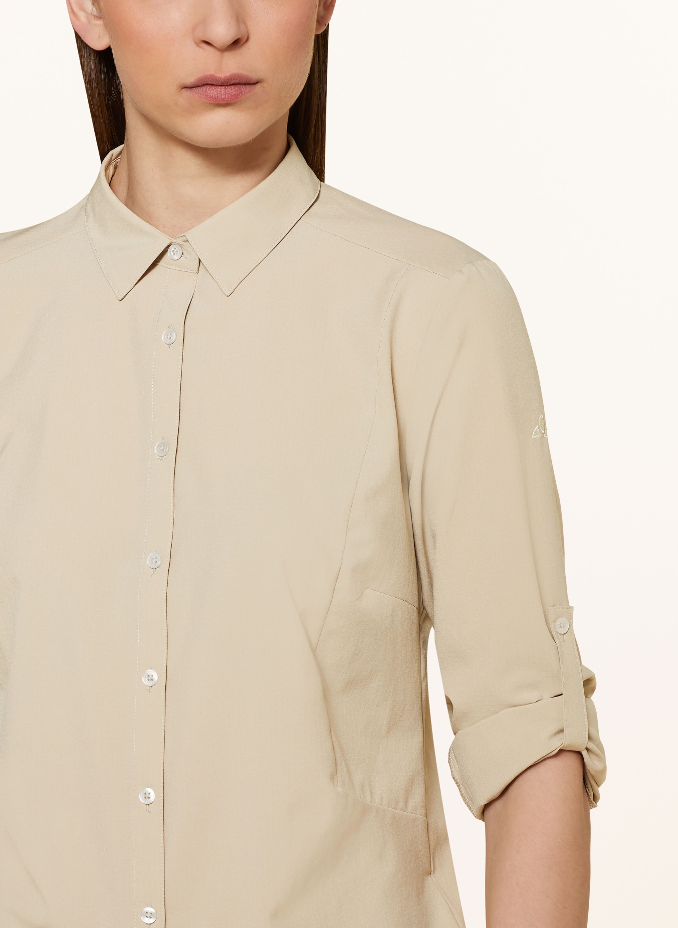 VAUDE Outdoor blouse ROSEMOOR, Color: BEIGE (Image 4)