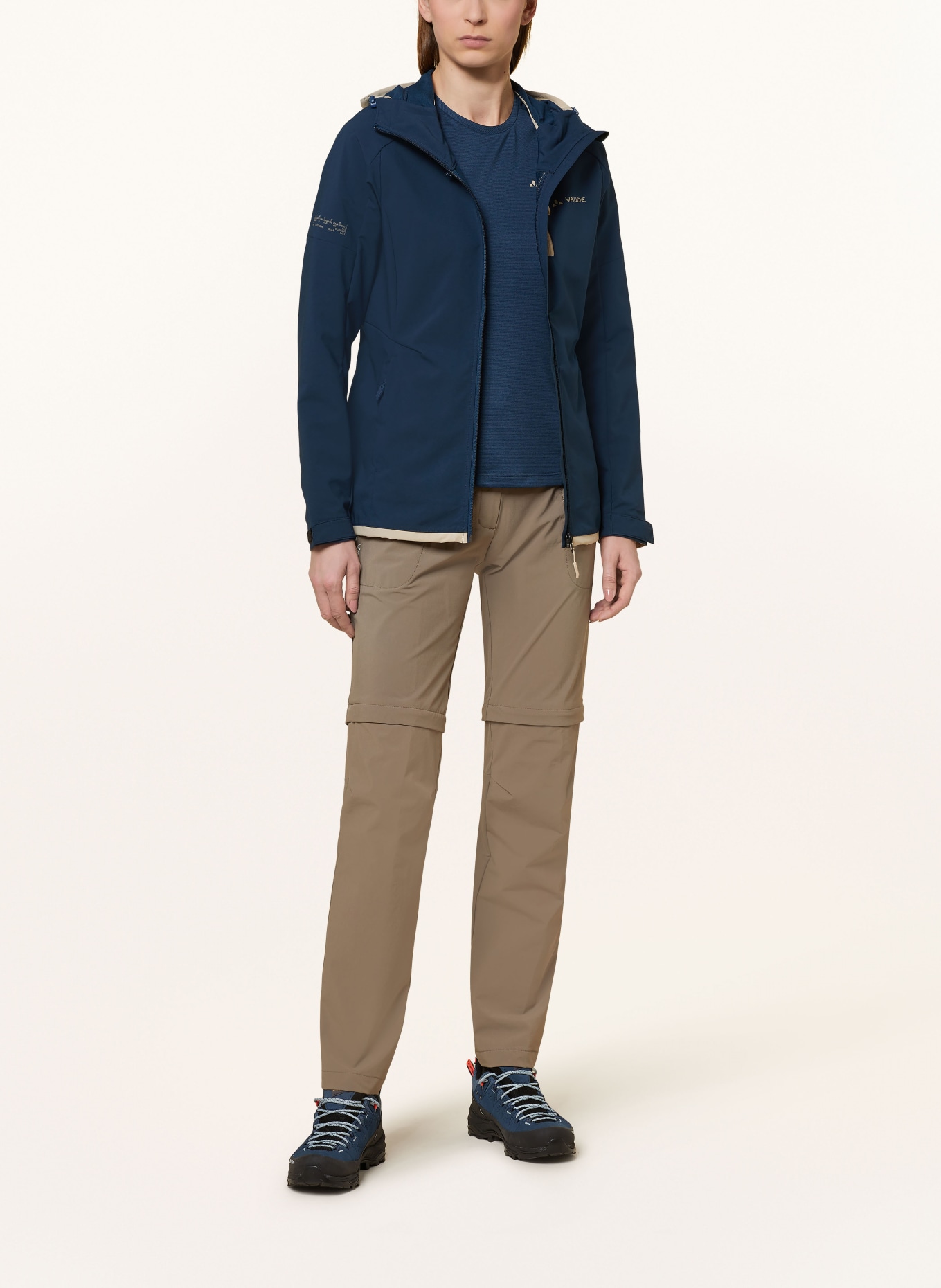 VAUDE Outdoor jacket ELOPE STORM, Color: DARK BLUE (Image 2)