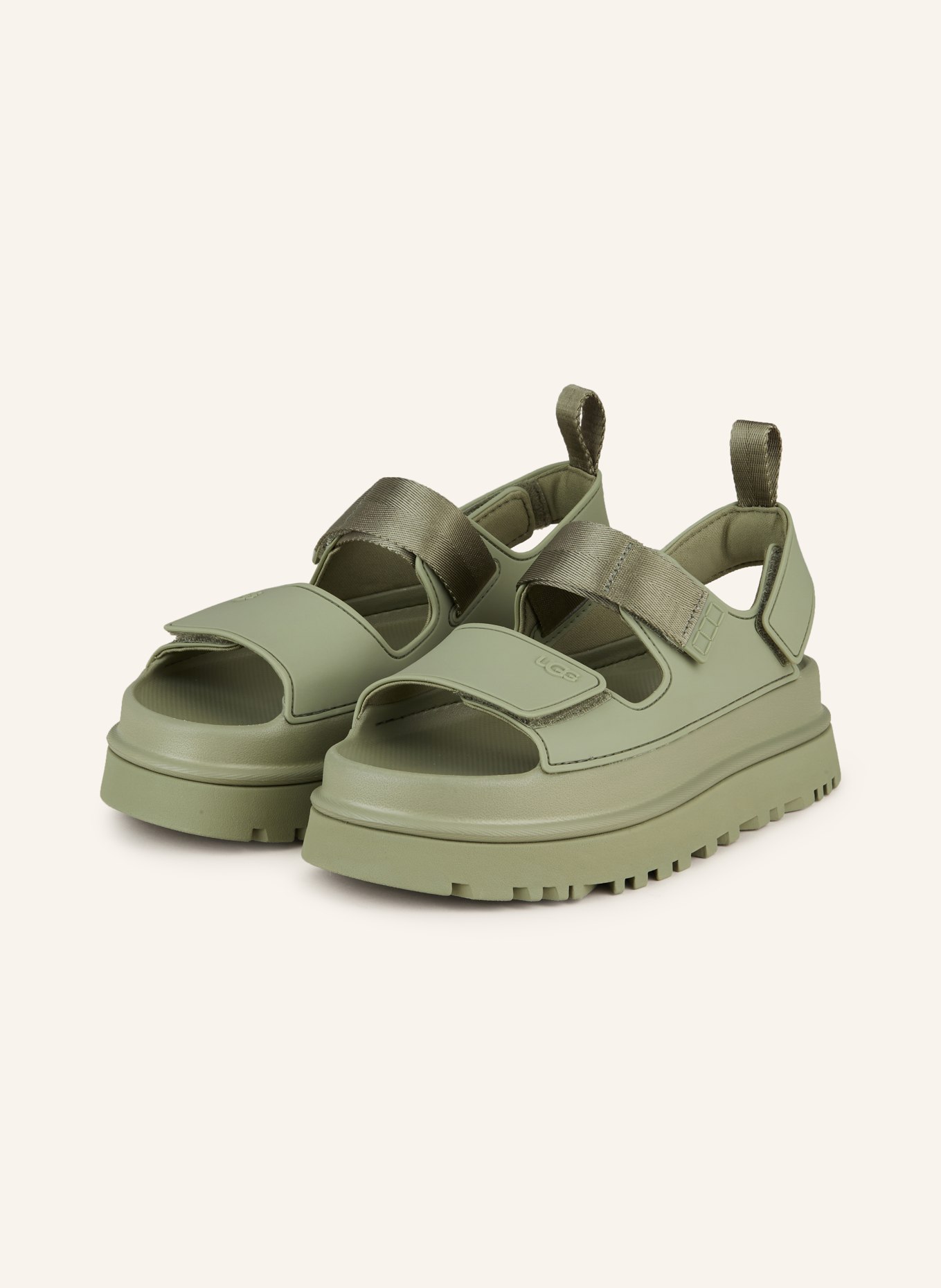 UGG Platform sandals GOLDEN GLOW, Color: OLIVE (Image 1)