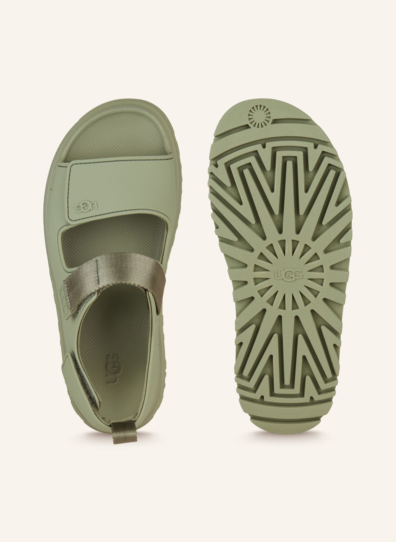 UGG Platform sandals GOLDEN GLOW, Color: OLIVE (Image 5)