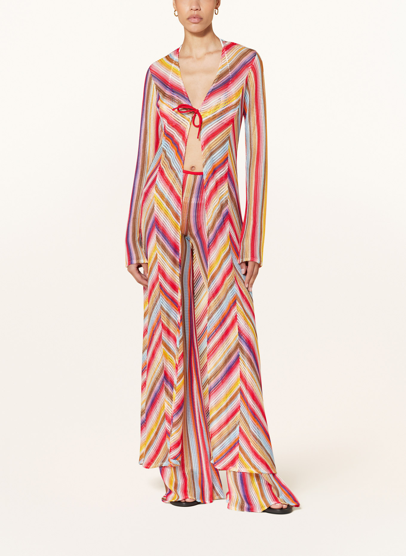 MISSONI Kimono, Kolor: CZERWONY/ LILA/ POMARAŃCZOWY (Obrazek 2)