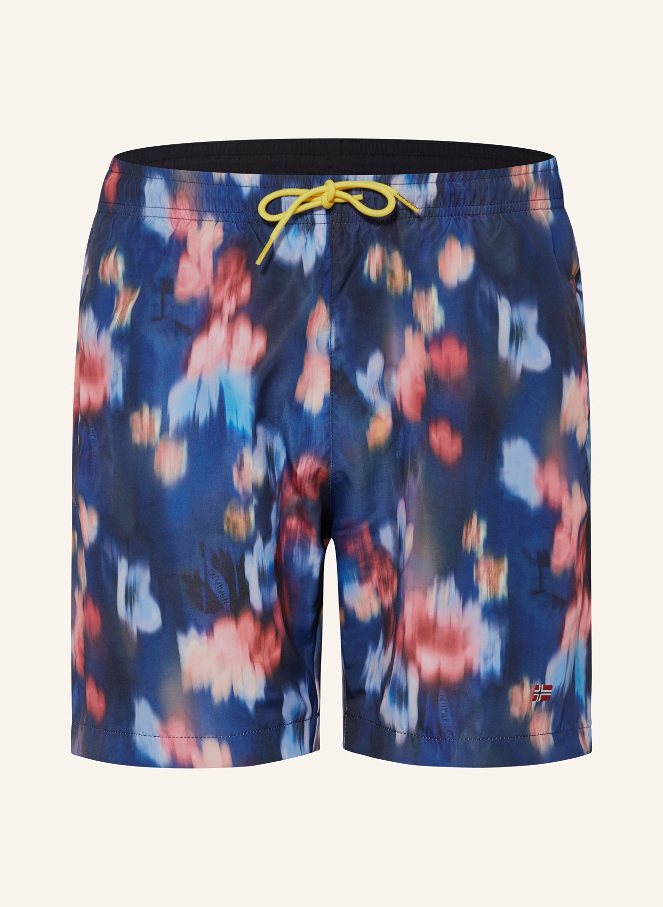 NAPAPIJRI Swim shorts INUVIK, Color: BLUE/ LIGHT RED/ LIGHT BLUE (Image 1)