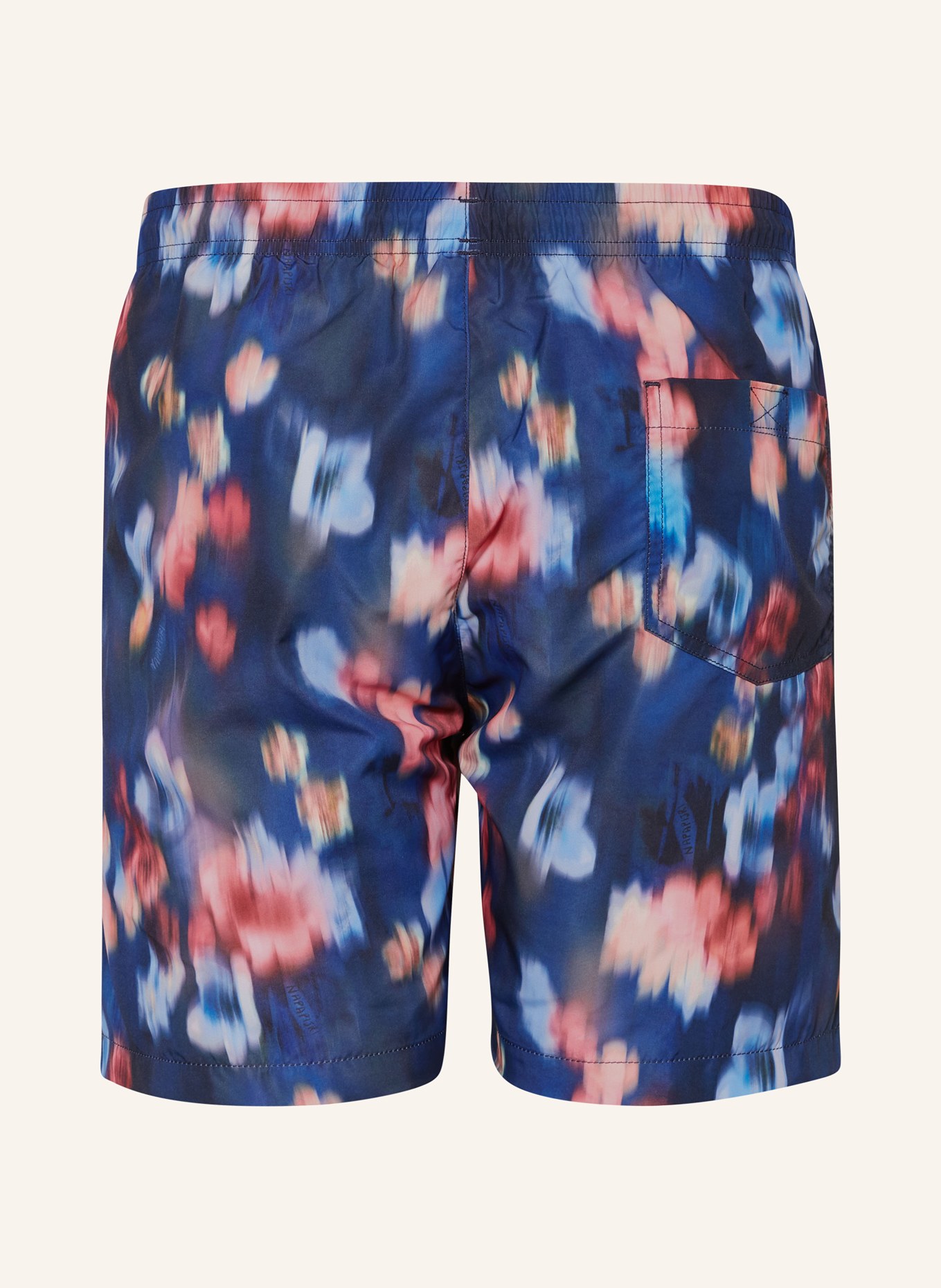 NAPAPIJRI Swim shorts INUVIK, Color: BLUE/ LIGHT RED/ LIGHT BLUE (Image 2)