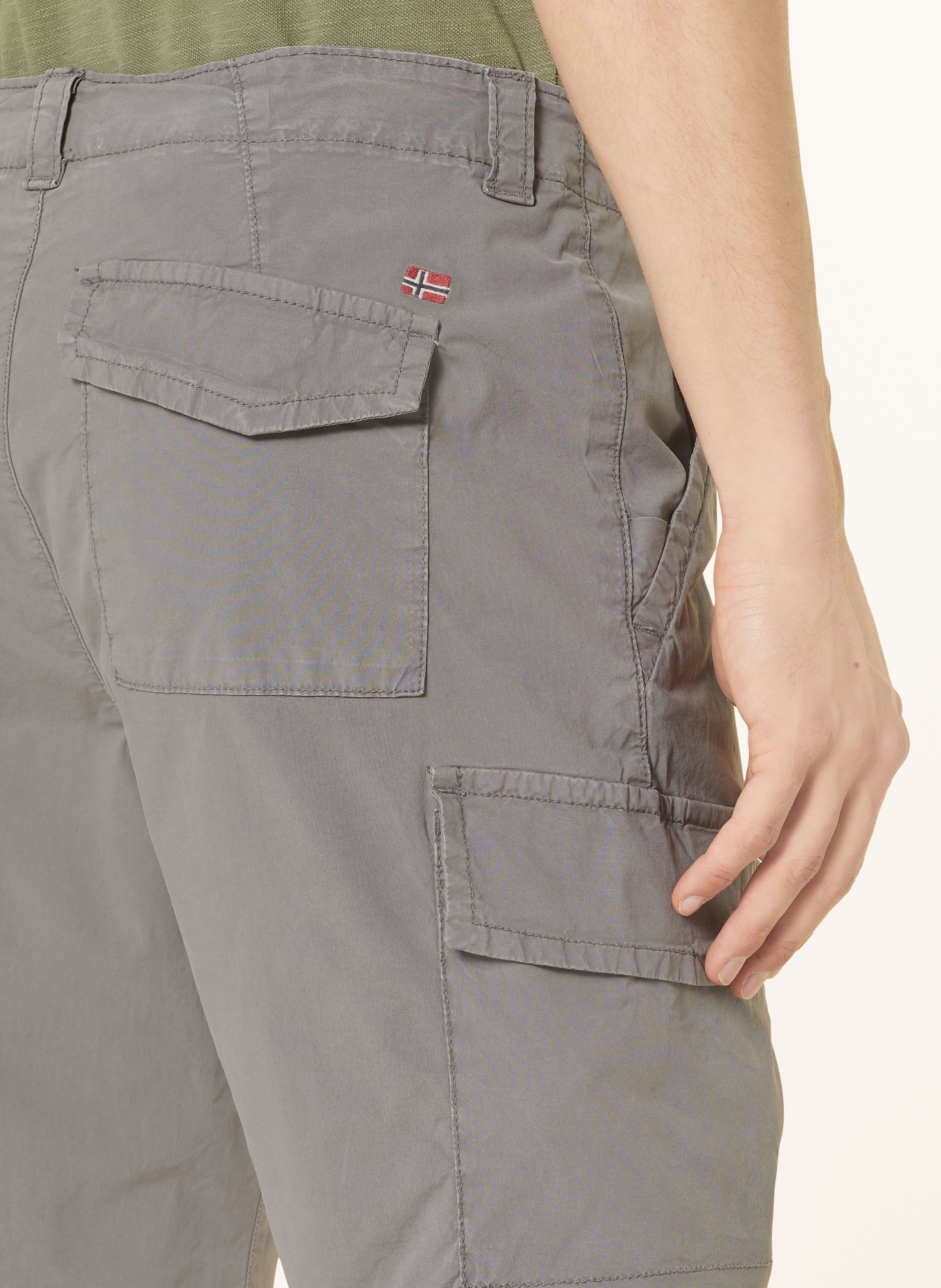 NAPAPIJRI Cargo shorts HORTON, Color: GRAY (Image 6)
