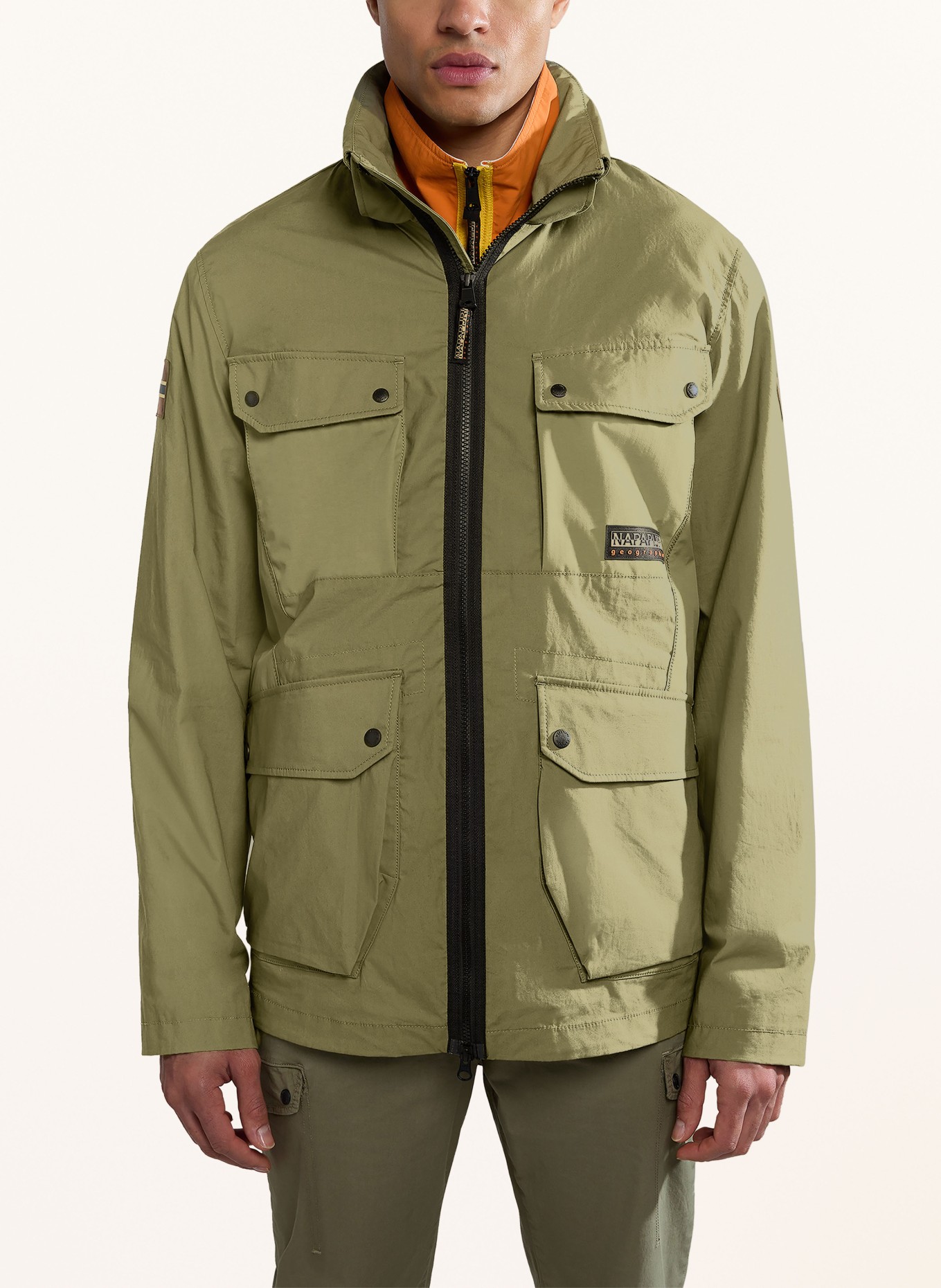 NAPAPIJRI Field jacket A-TEPEES, Color: GREEN (Image 2)