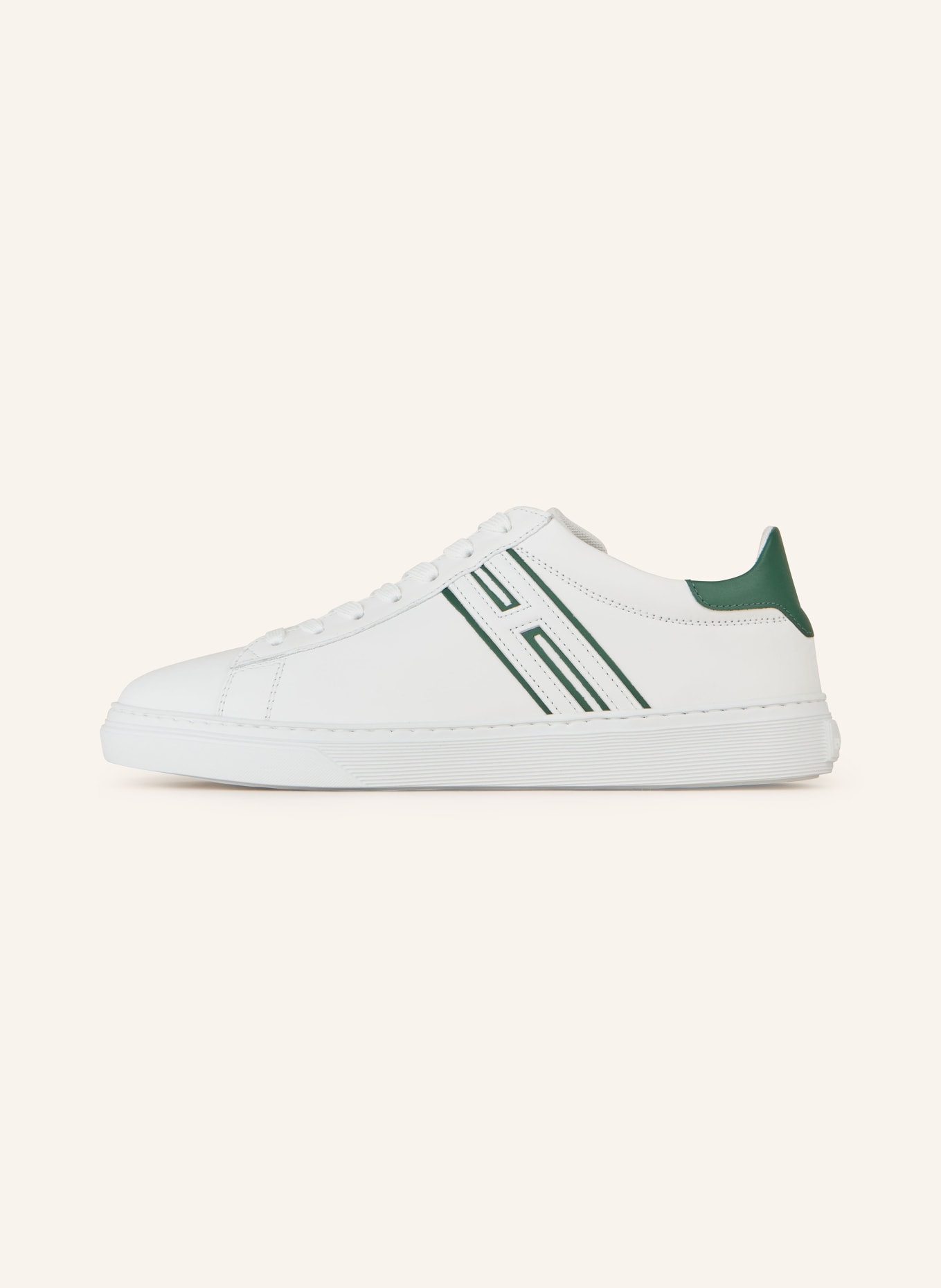 HOGAN Sneakers H365, Color: WHITE/ GREEN (Image 4)
