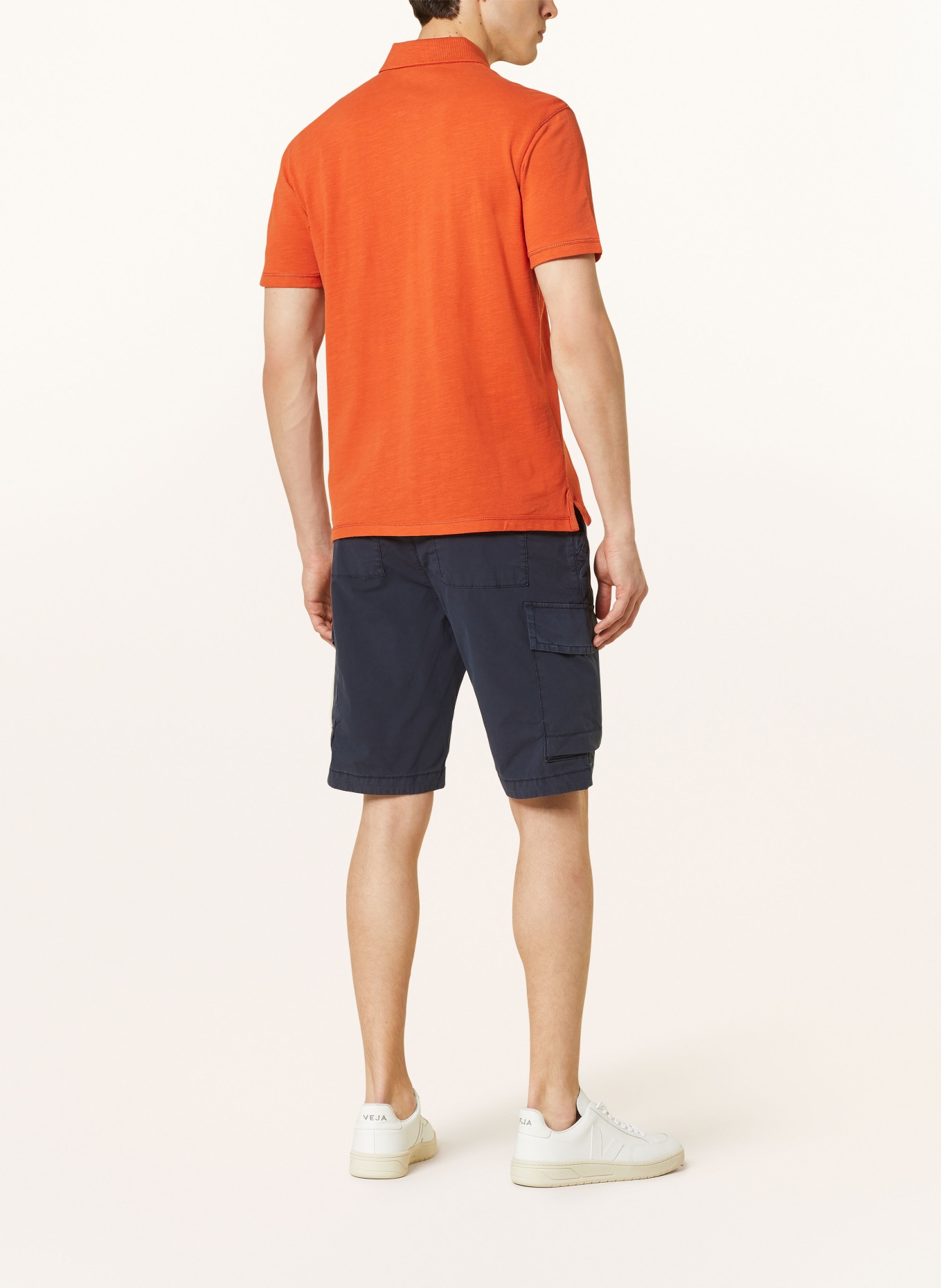 NAPAPIJRI Piqué-Poloshirt EBEA: ORANGE