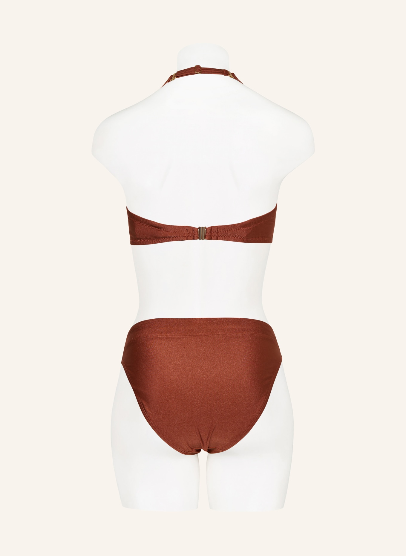 BEACHLIFE Bügel-Bikini-Top CHOCOLATE SHINE, Farbe: BRAUN (Bild 5)