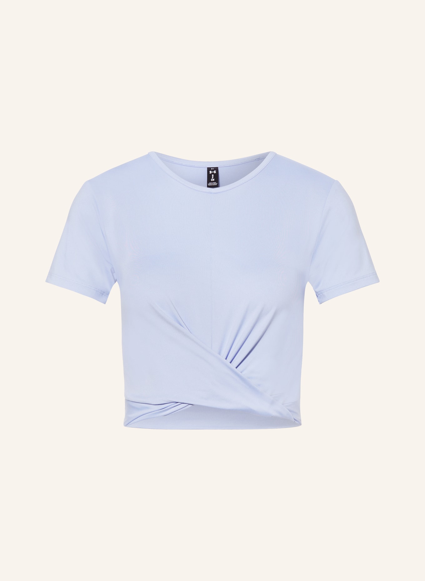 UNDER ARMOUR Cropped shirt MOTION, Color: LIGHT PURPLE (Image 1)