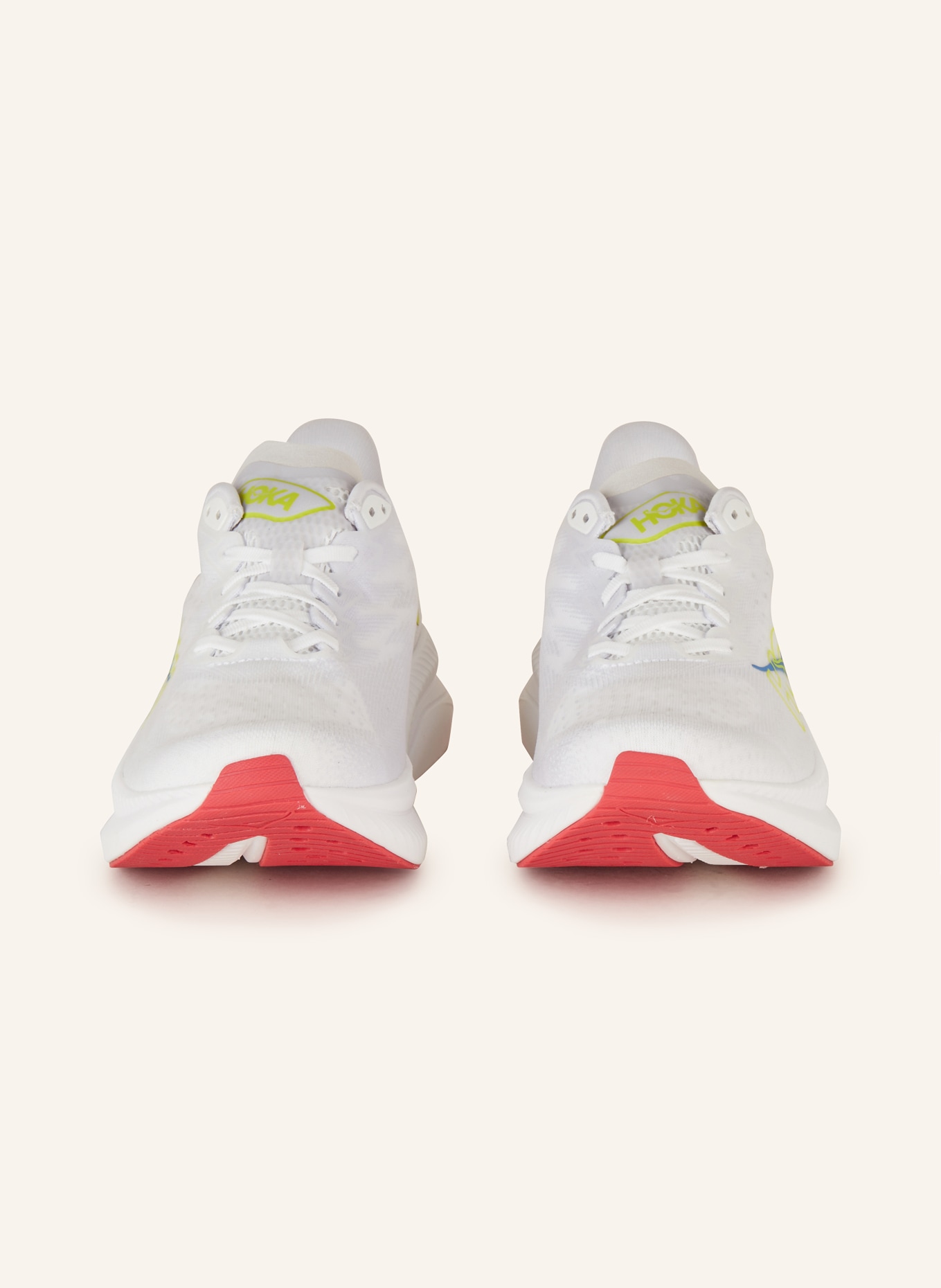 HOKA Running shoes MACH 6, Color: WHITE/ YELLOW (Image 3)