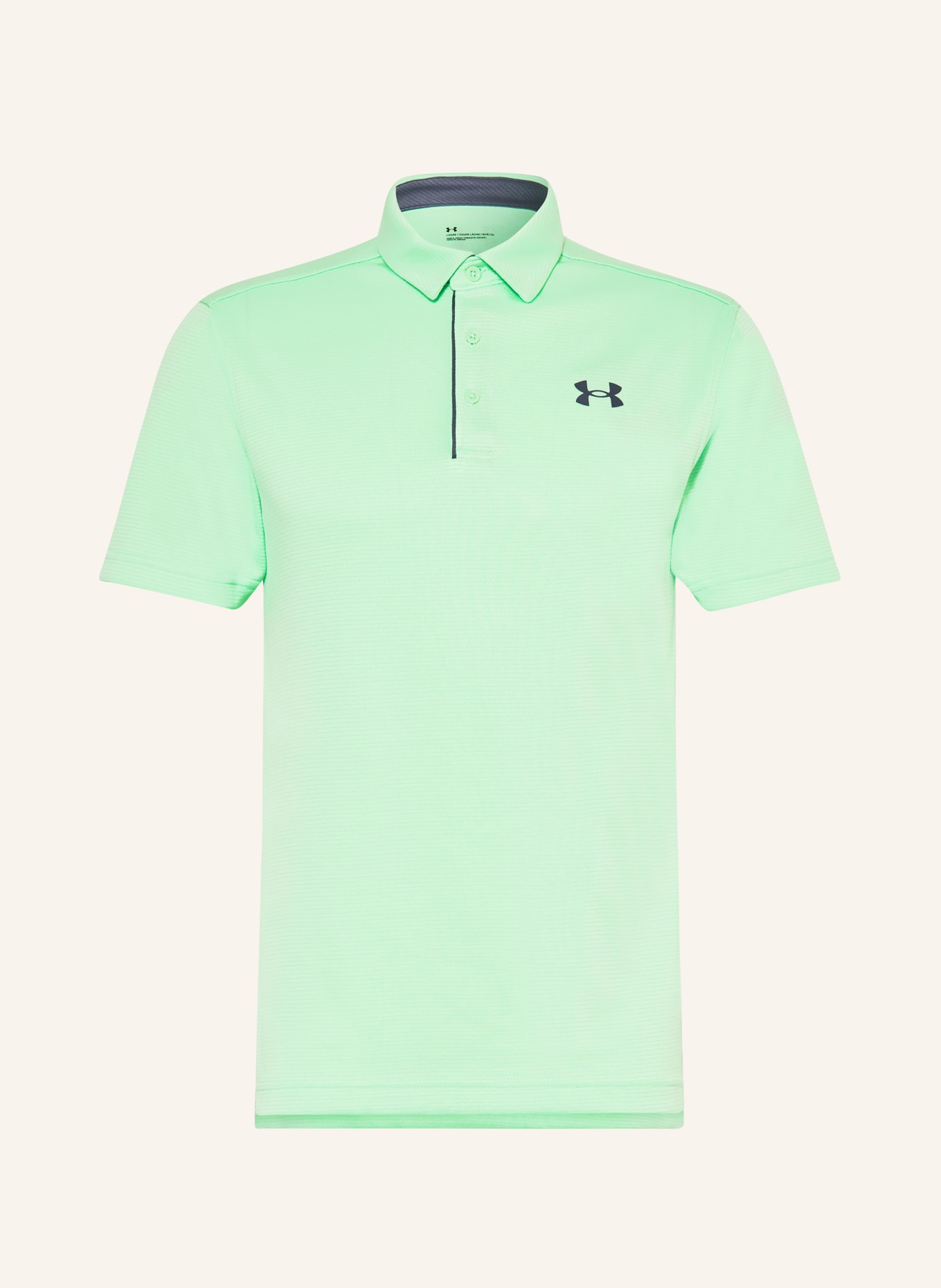 UNDER ARMOUR Funktions-Poloshirt, Farbe: 350 Matrix Green (Bild 1)