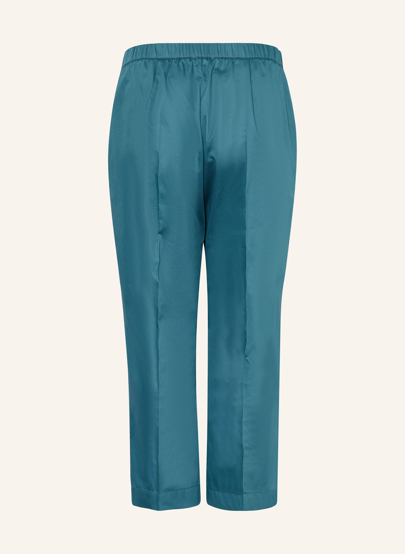 MARINA RINALDI VOYAGE 7/8 wide leg trousers, Color: TEAL (Image 2)
