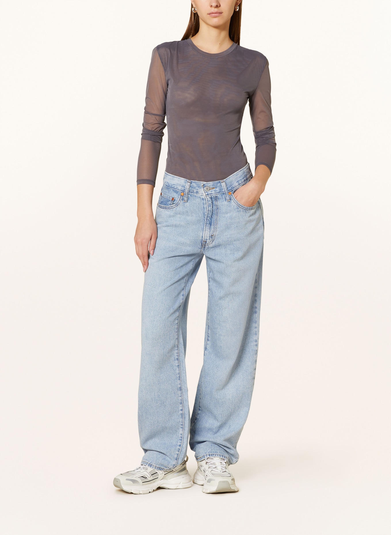 Levi's® Straight jeans BAGGY DAD, Color: 33 Dark Indigo - Worn In (Image 2)