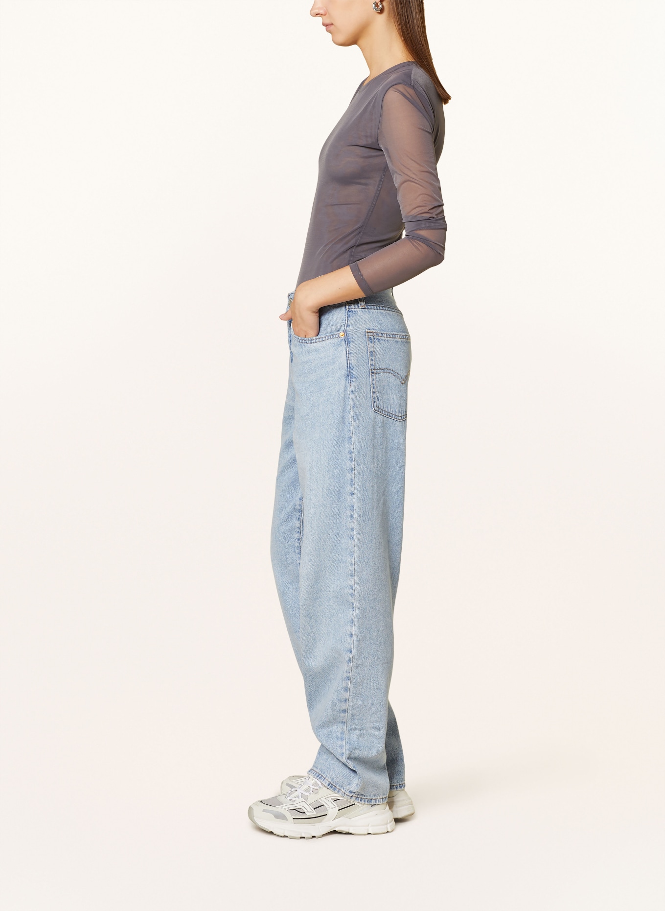 Levi's® Straight Jeans BAGGY DAD, Farbe: 33 Dark Indigo - Worn In (Bild 4)