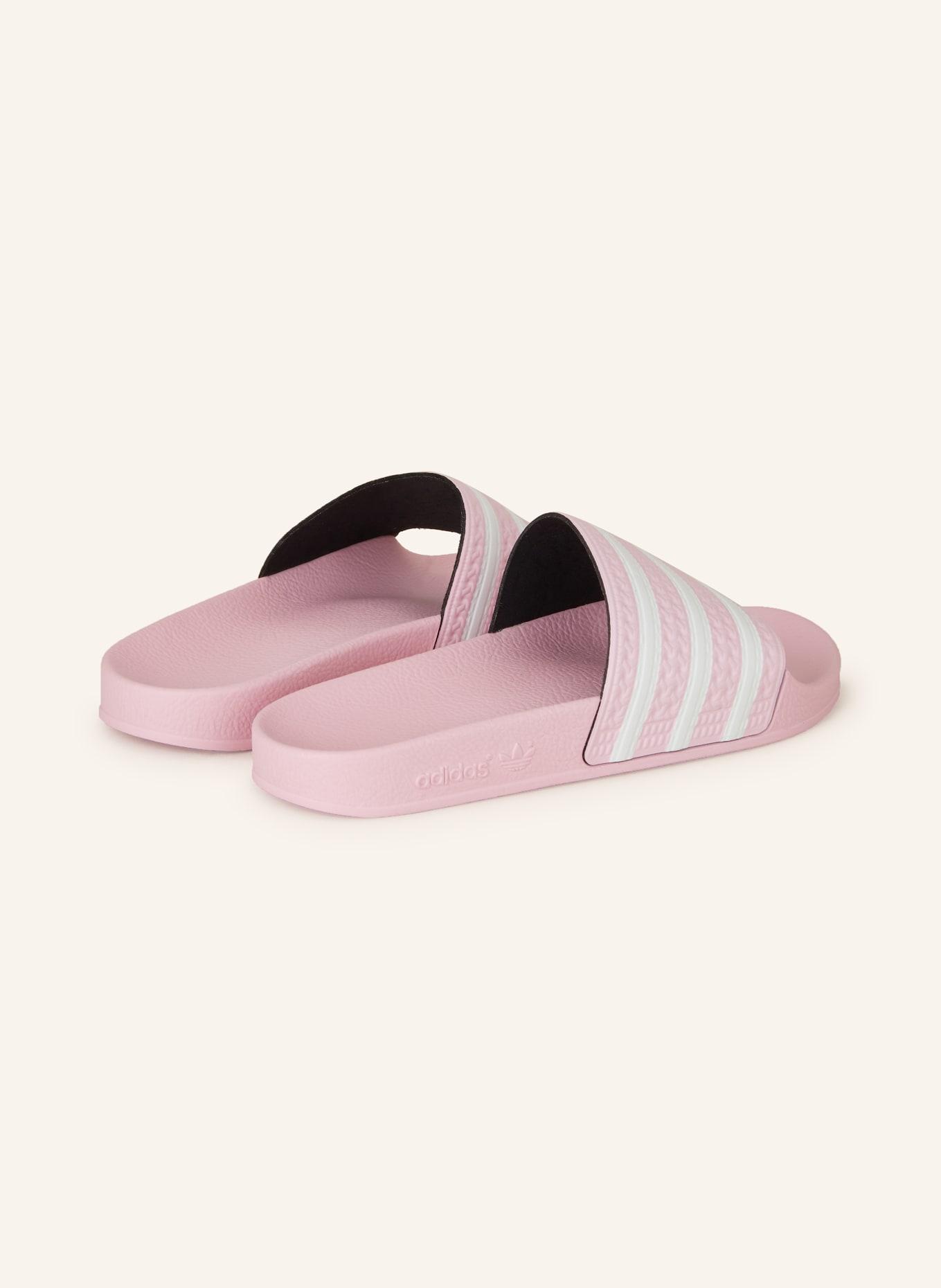 adidas Originals Slides ADILETTE, Color: PINK/ WHITE (Image 2)