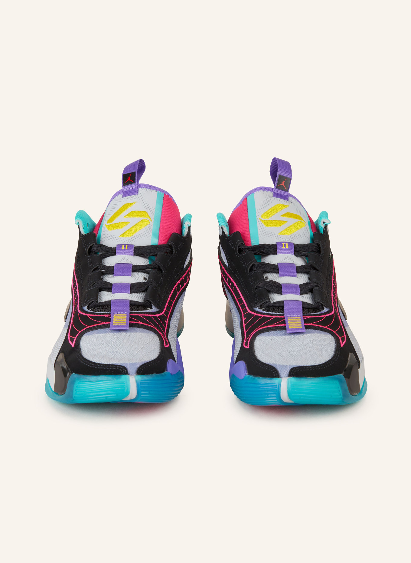 JORDAN Basketball shoes LUKA 2, Color: BLACK/ GRAY/ PINK (Image 3)