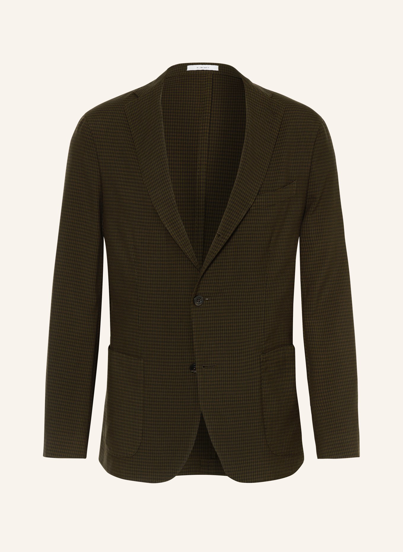 BOGLIOLI Tailored jacket slim fit, Color: OLIVE/ BLACK (Image 1)