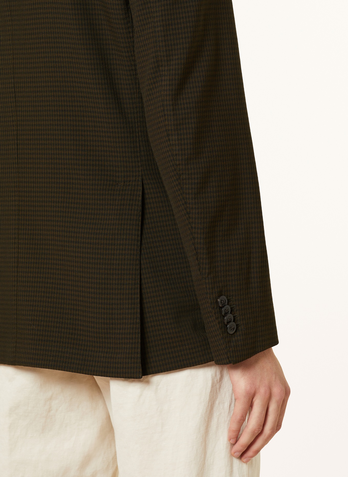 BOGLIOLI Tailored jacket slim fit, Color: OLIVE/ BLACK (Image 6)