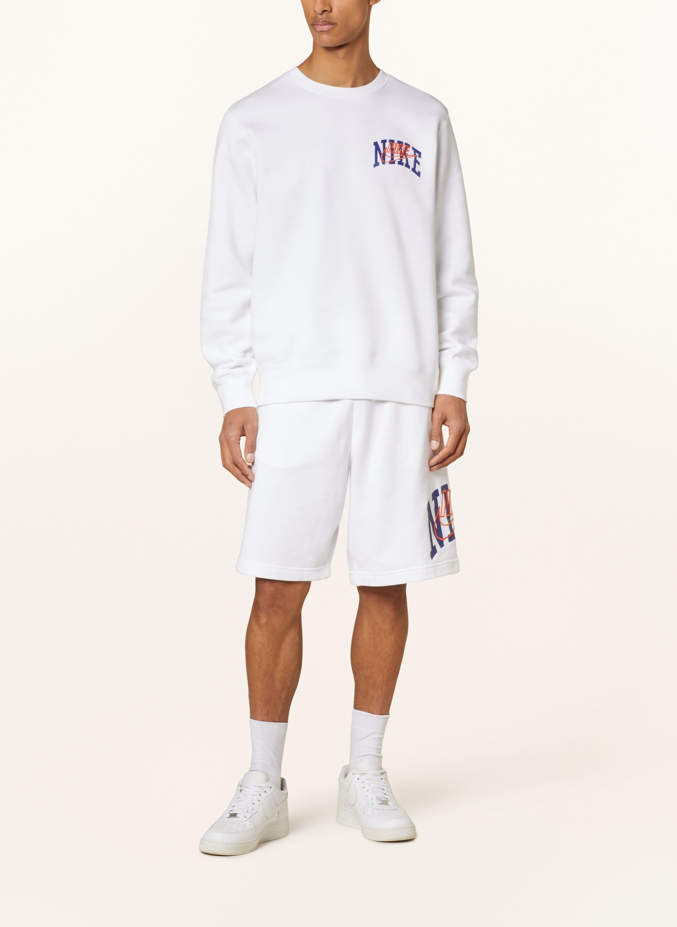 Nike Sweatshirt NIKE CLUB, Color: WHITE (Image 2)