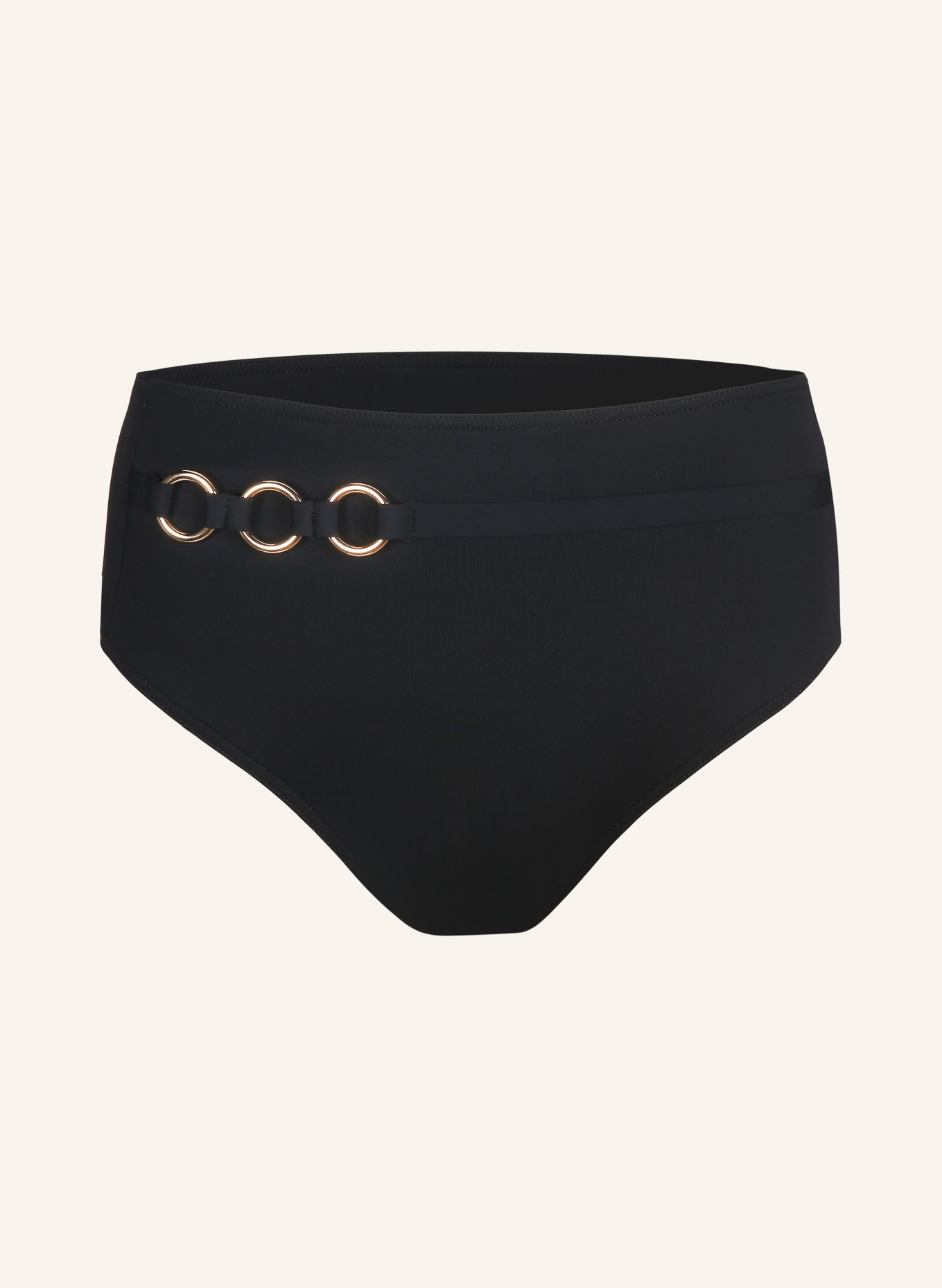 PrimaDonna High-waist bikini bottoms DAMIETTA, Color: BLACK (Image 1)
