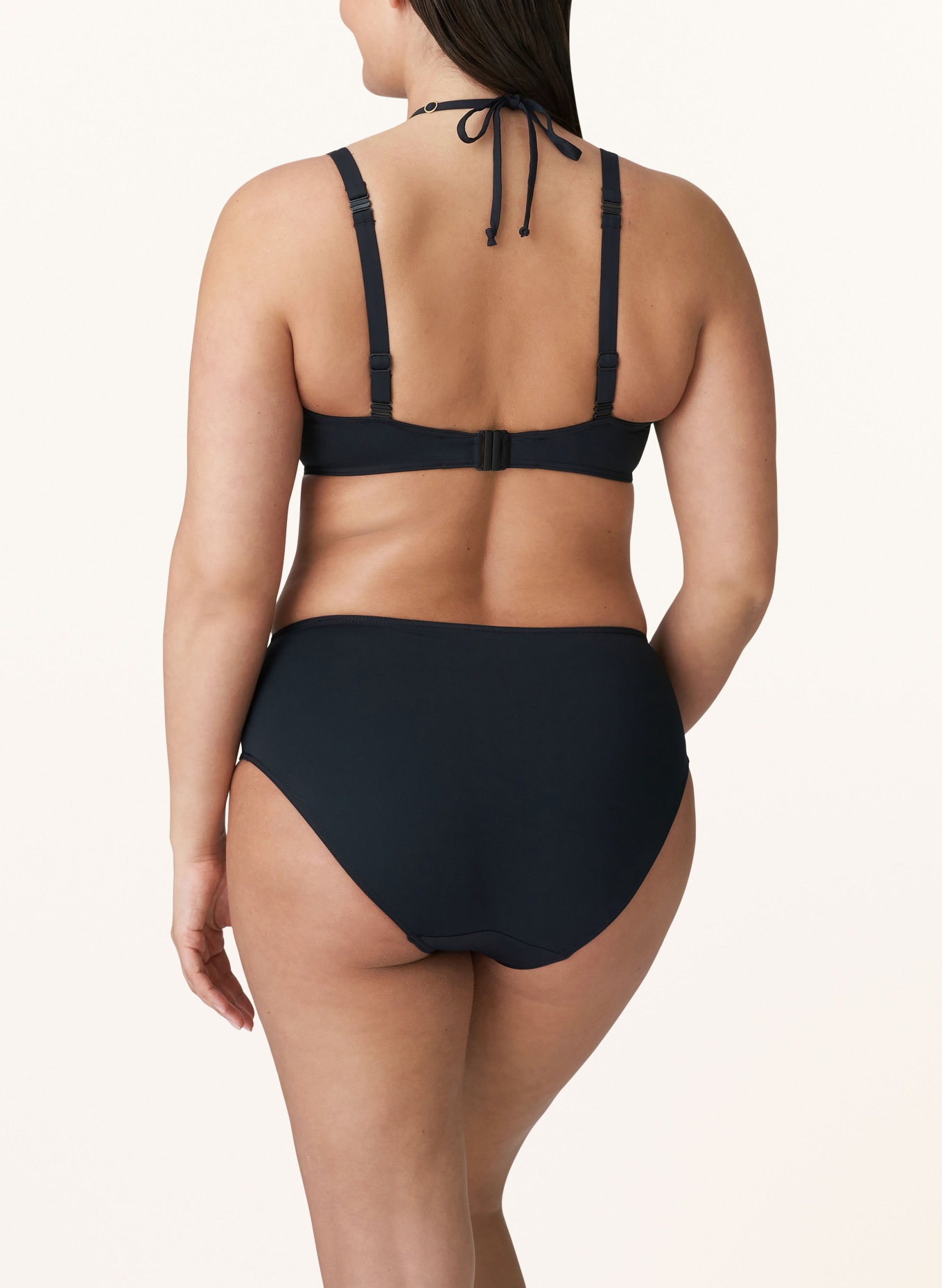 PrimaDonna High-waist bikini bottoms DAMIETTA, Color: BLACK (Image 3)