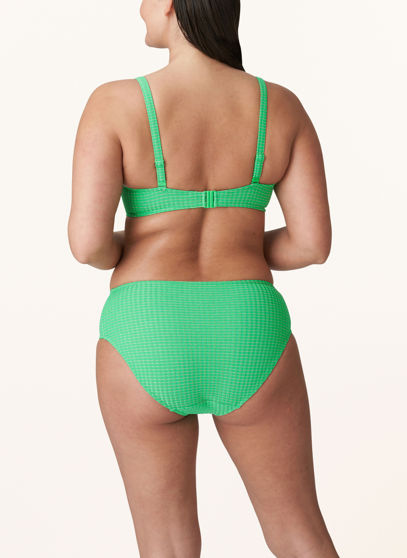 PrimaDonna Bügel-Bikini-Top MARINGA mit Glitzergarn, Farbe: HELLGRÜN/ SILBER (Bild 3)