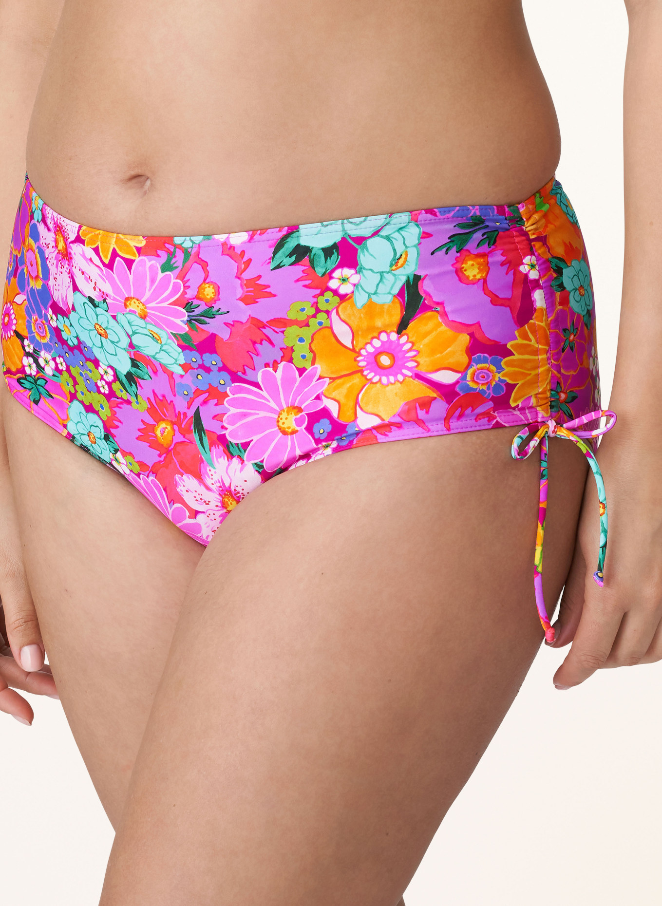 PrimaDonna High-Waist-Bikini-Hose NAJAC, Farbe: FUCHSIA/ MINT/ ROSA (Bild 4)