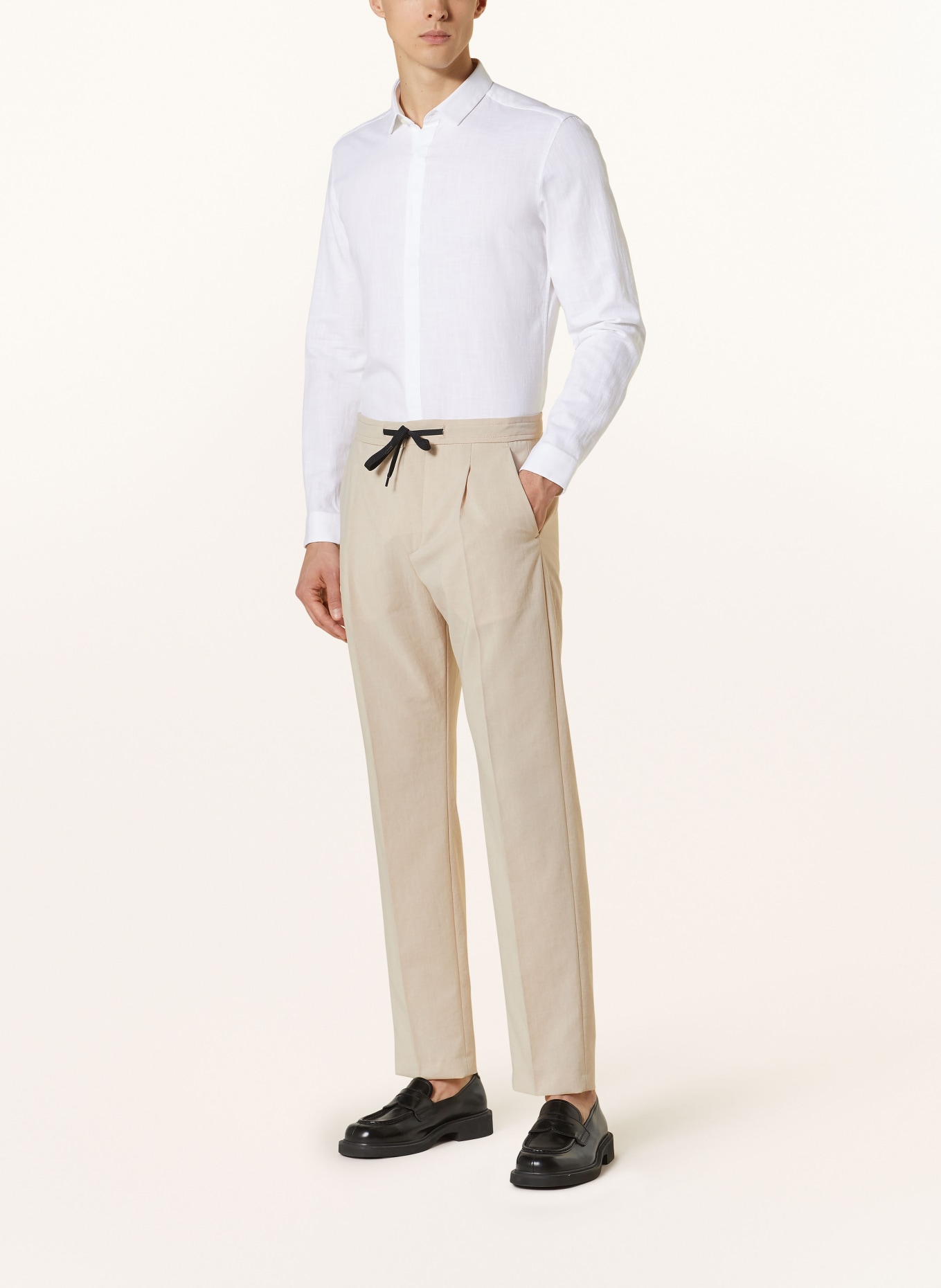 HUGO Shirt KETRAN slim fit, Color: WHITE (Image 2)