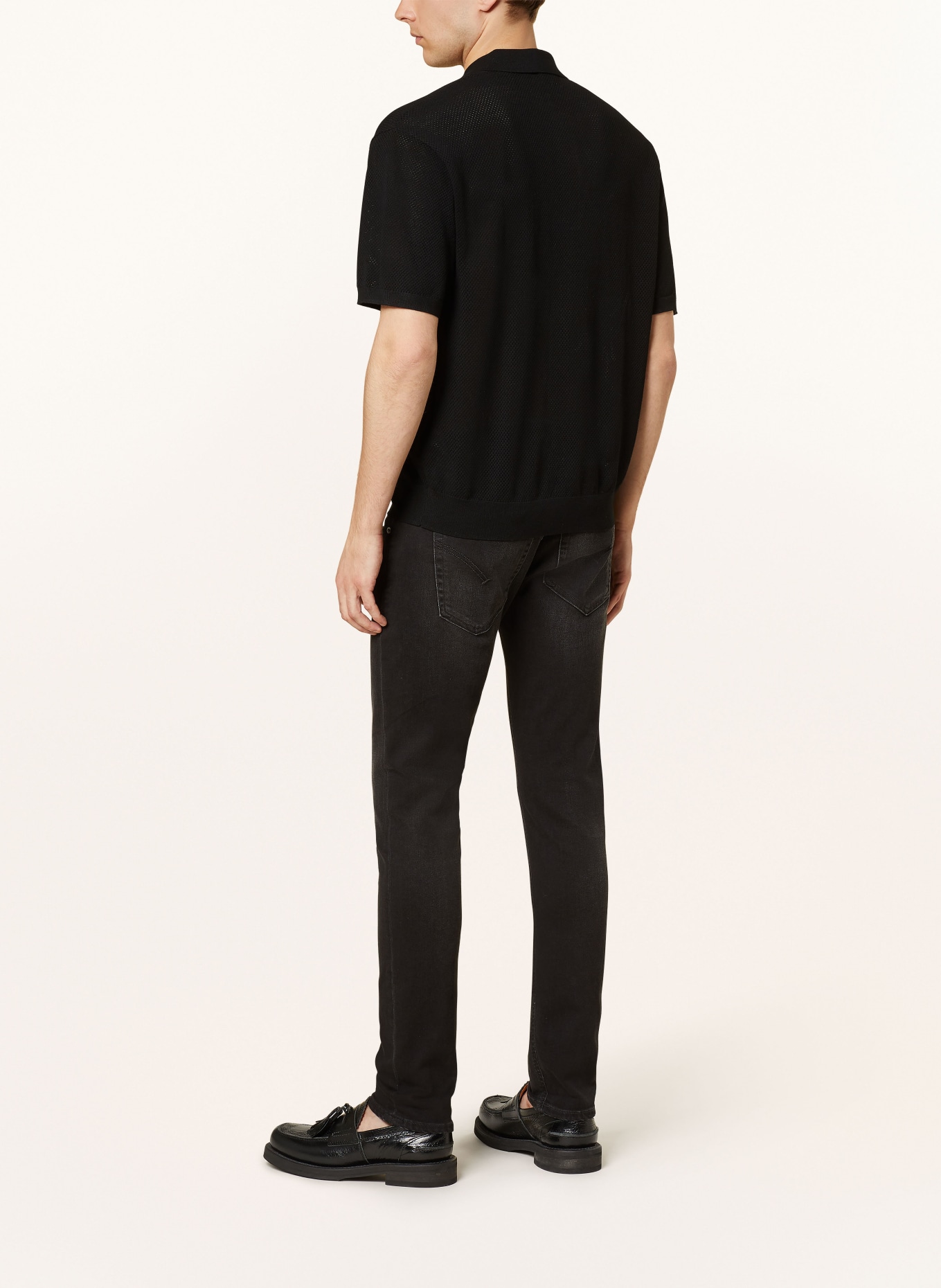 Dondup Skinny jeans RITCHIE, Color: 999 BLACK (Image 3)