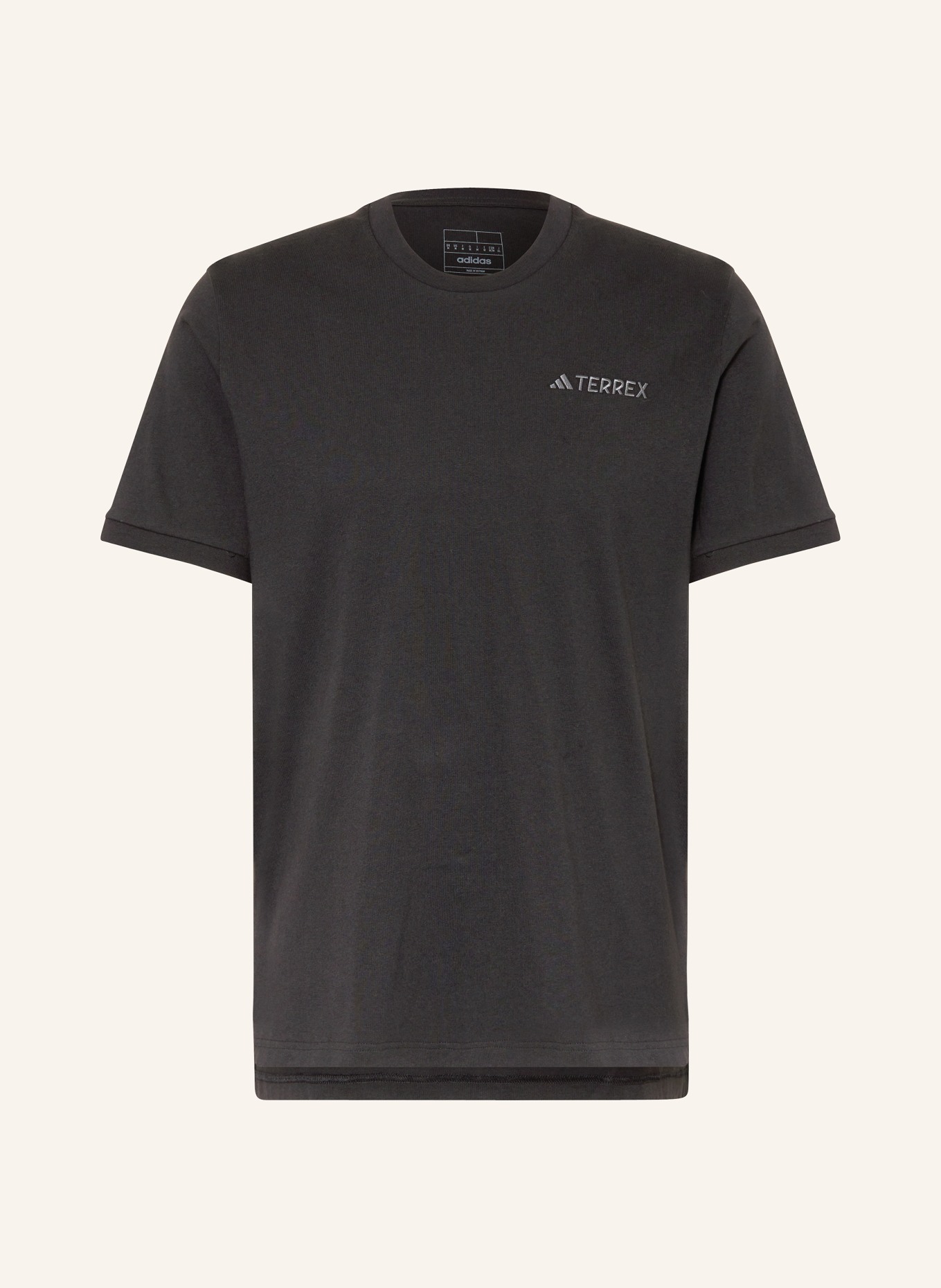 adidas TERREX T-Shirt TERREX XPLORIC, Farbe: SCHWARZ (Bild 1)