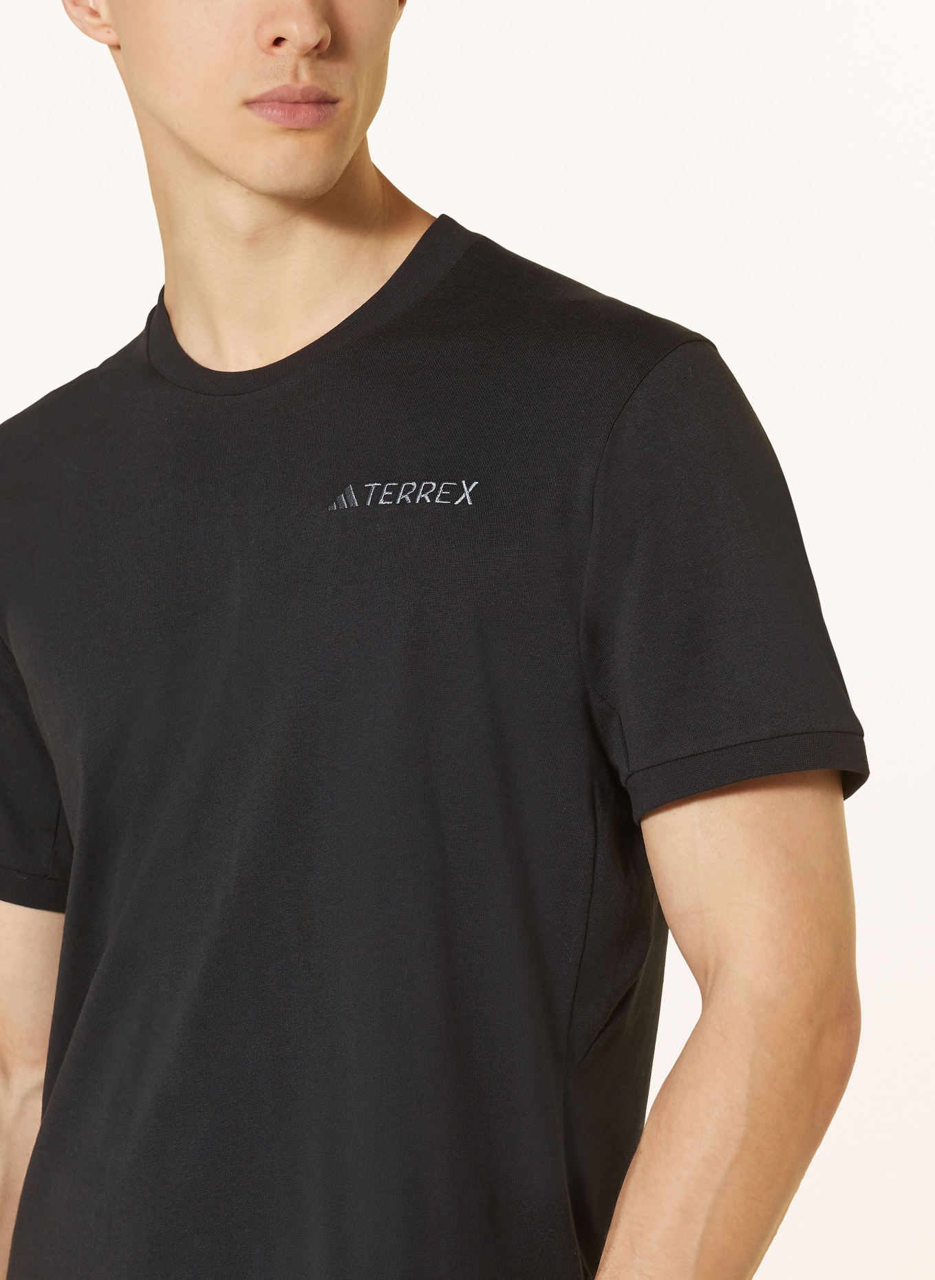 adidas TERREX T-Shirt TERREX XPLORIC, Farbe: SCHWARZ (Bild 4)