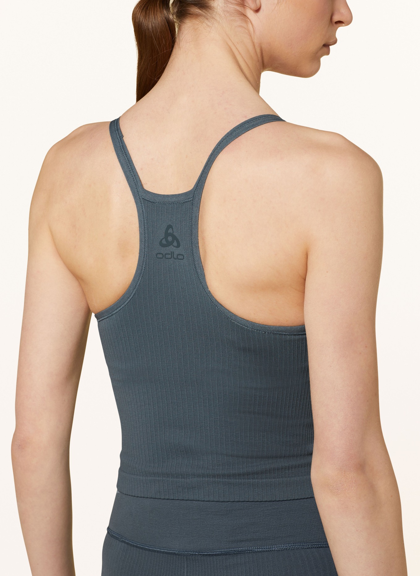 odlo Cropped top ACTIVE 365, Color: GRAY (Image 4)