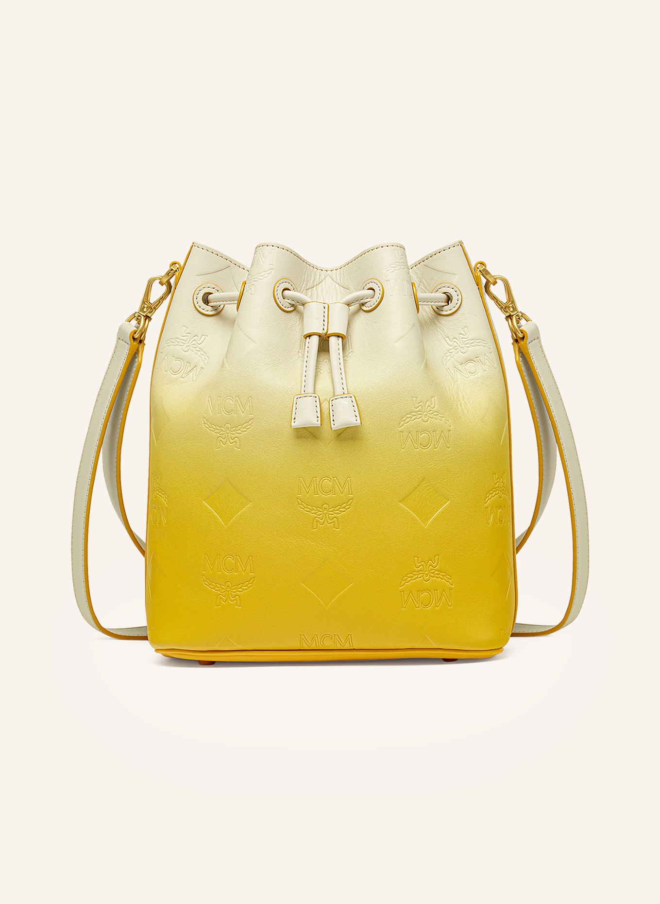 MCM Pouch bag DESSAU with pouch, Color: Y0 OLD GOLD (Image 1)