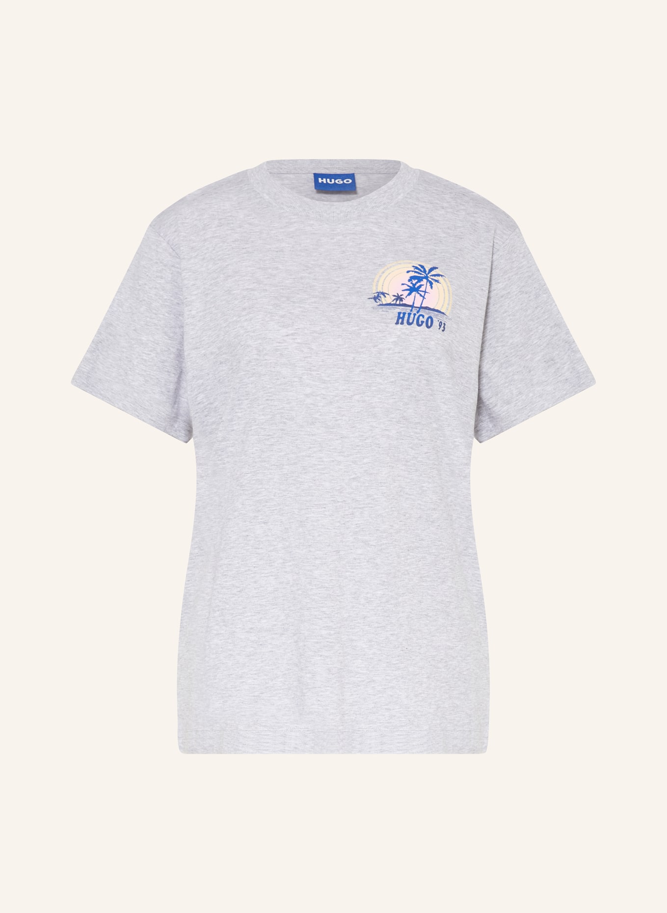 HUGO BLUE T-Shirt, Farbe: HELLGRAU (Bild 1)