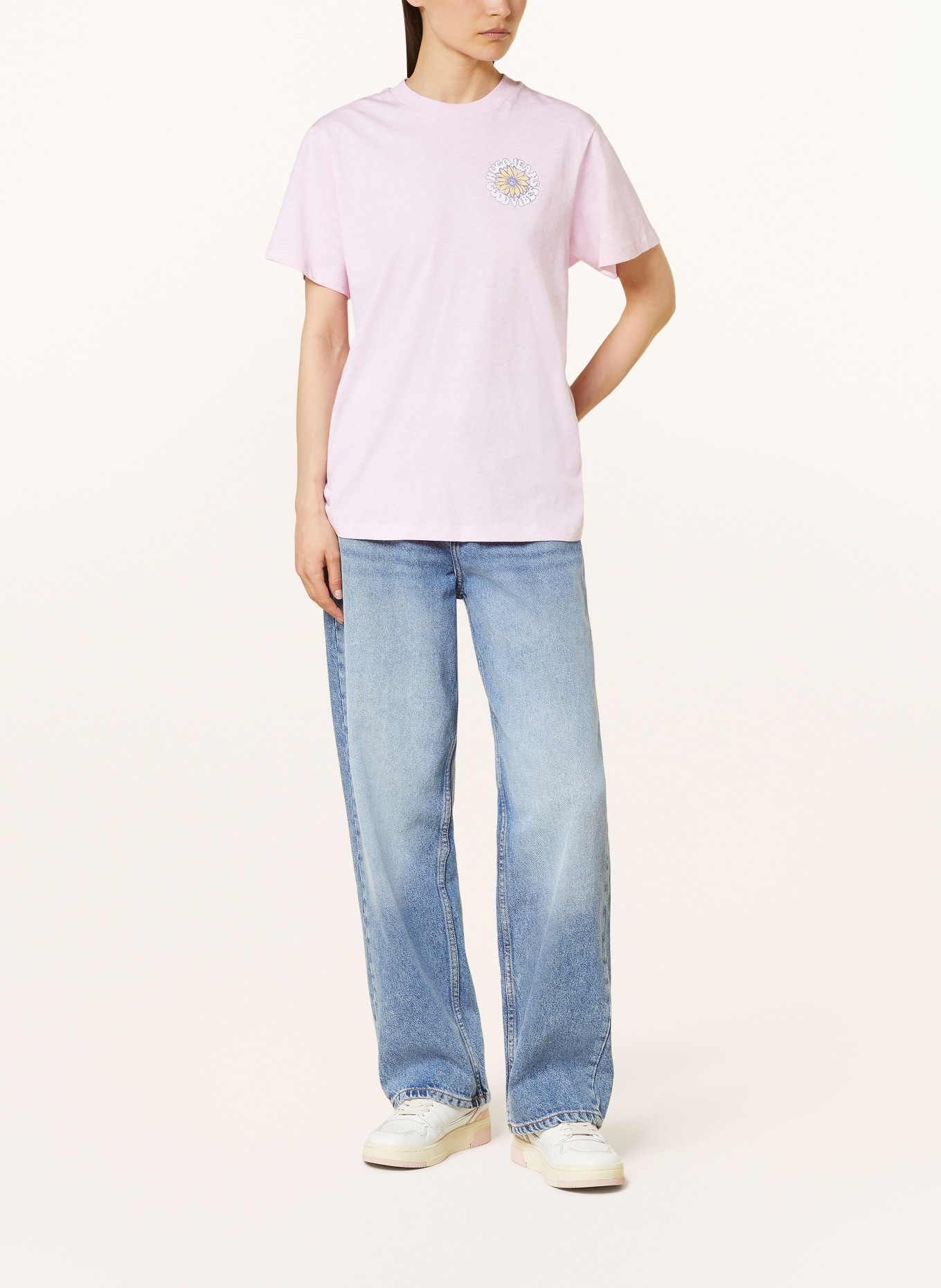 HUGO BLUE T-shirt, Color: LIGHT PINK (Image 2)