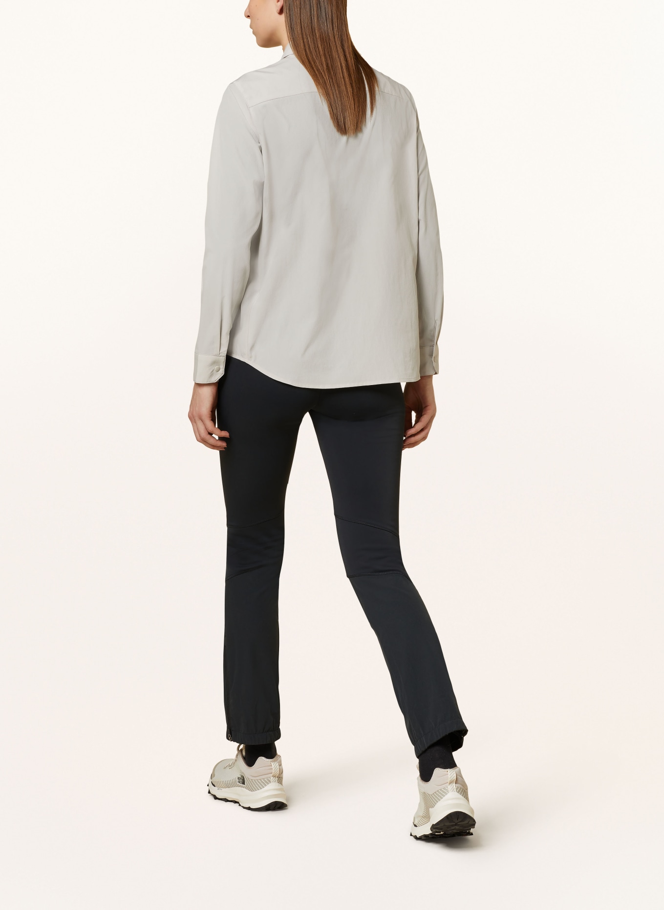 odlo Outdoor blouse ESSENTIAL, Color: LIGHT GRAY (Image 3)