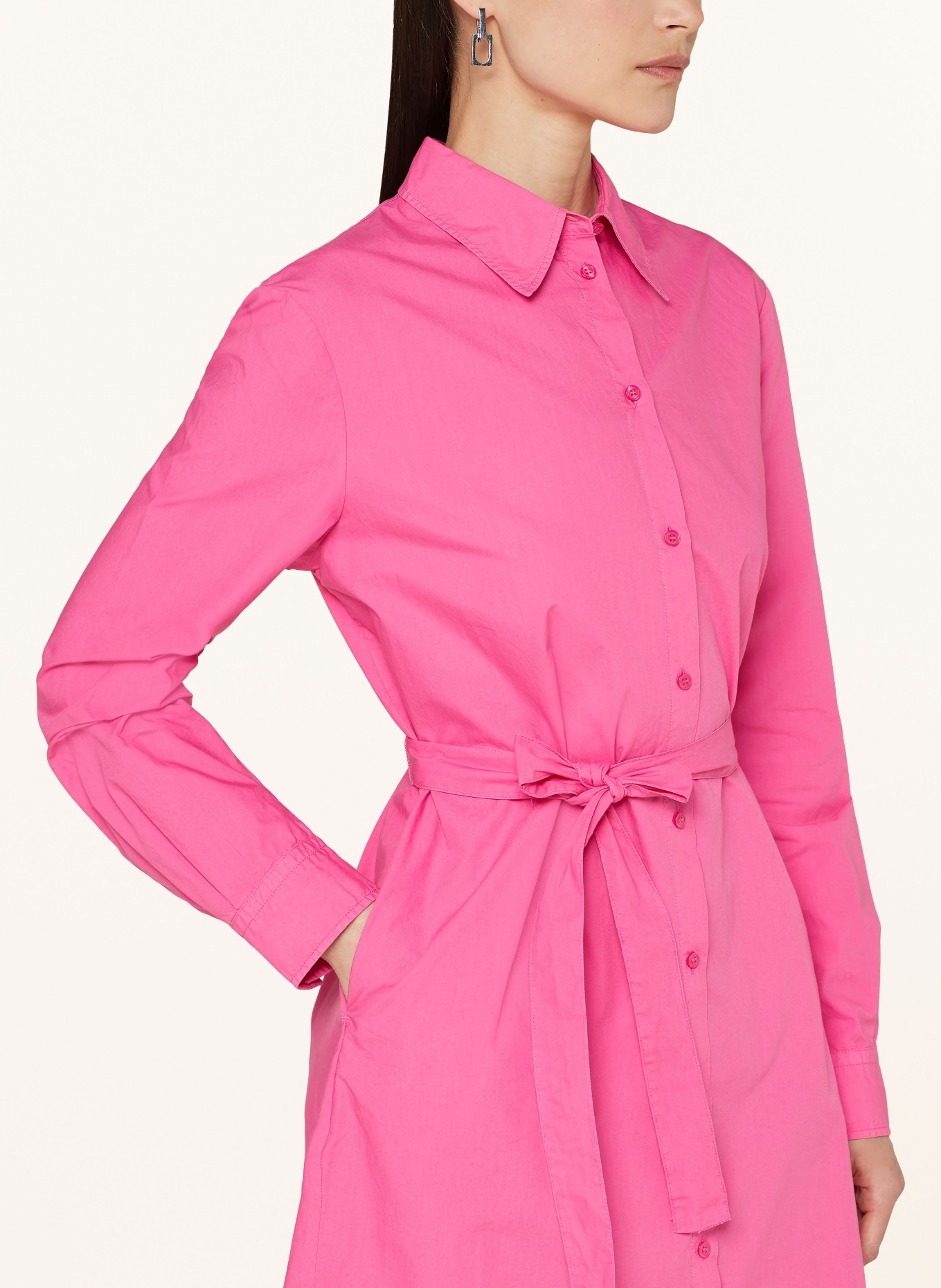 BOSS Shirt dress DELEGANT, Color: PINK (Image 4)