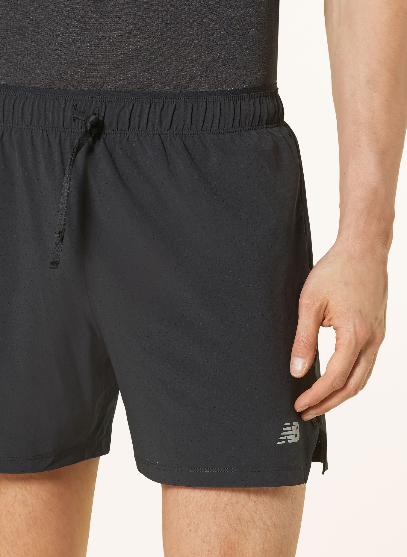 new balance 2-in-1 running shorts RC, Color: BLACK (Image 5)