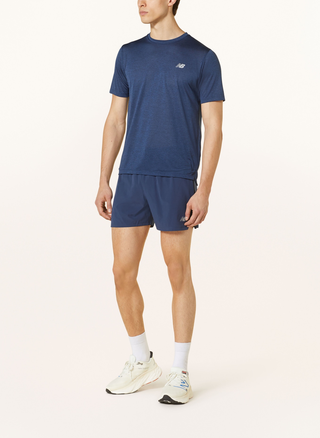 new balance 2-in-1-Laufshorts RC, Farbe: DUNKELBLAU (Bild 2)